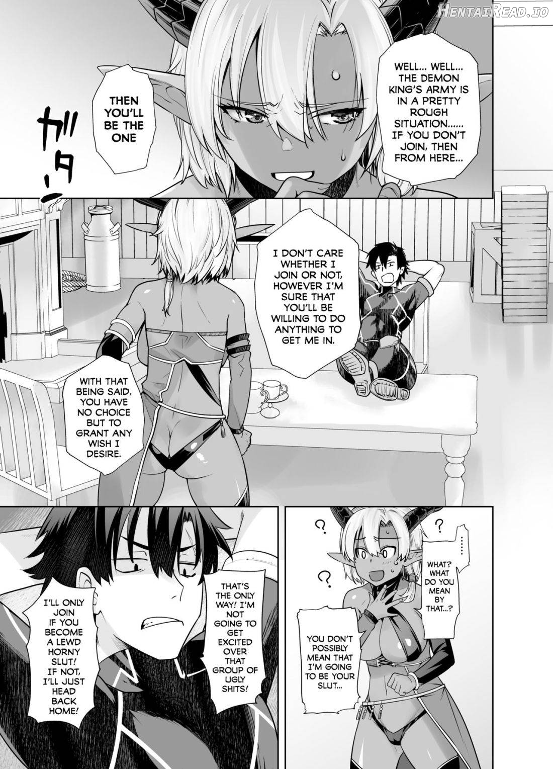 Kasshoku Mesu Aite ni Akugyou Kasegi! Chapter 1 - page 6
