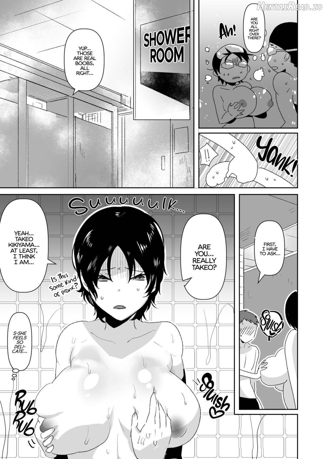 Nyotaika no Ecchi na Onee-san Pool no Onee-san Hen Chapter 1 - page 5