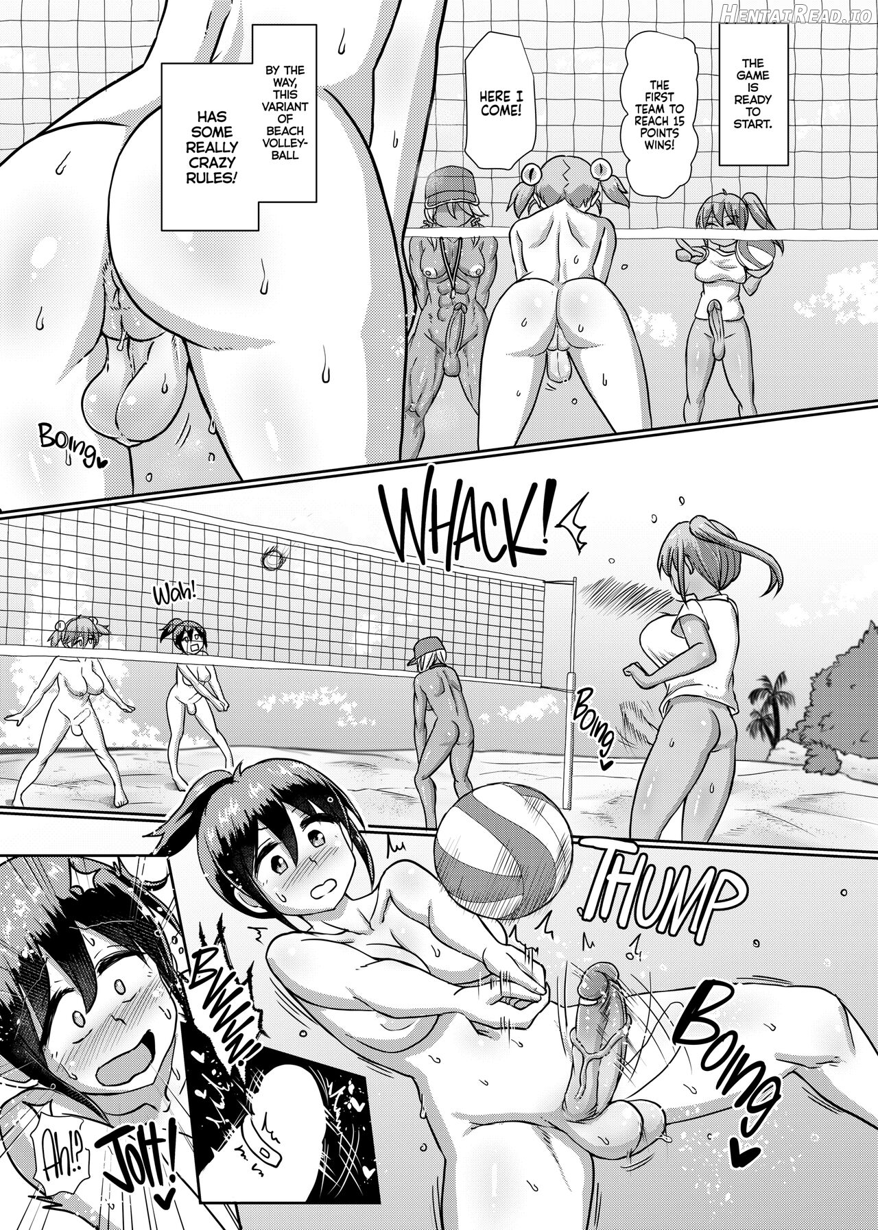 Futanari Beach Police no Oshigoto Chapter 3 - page 4