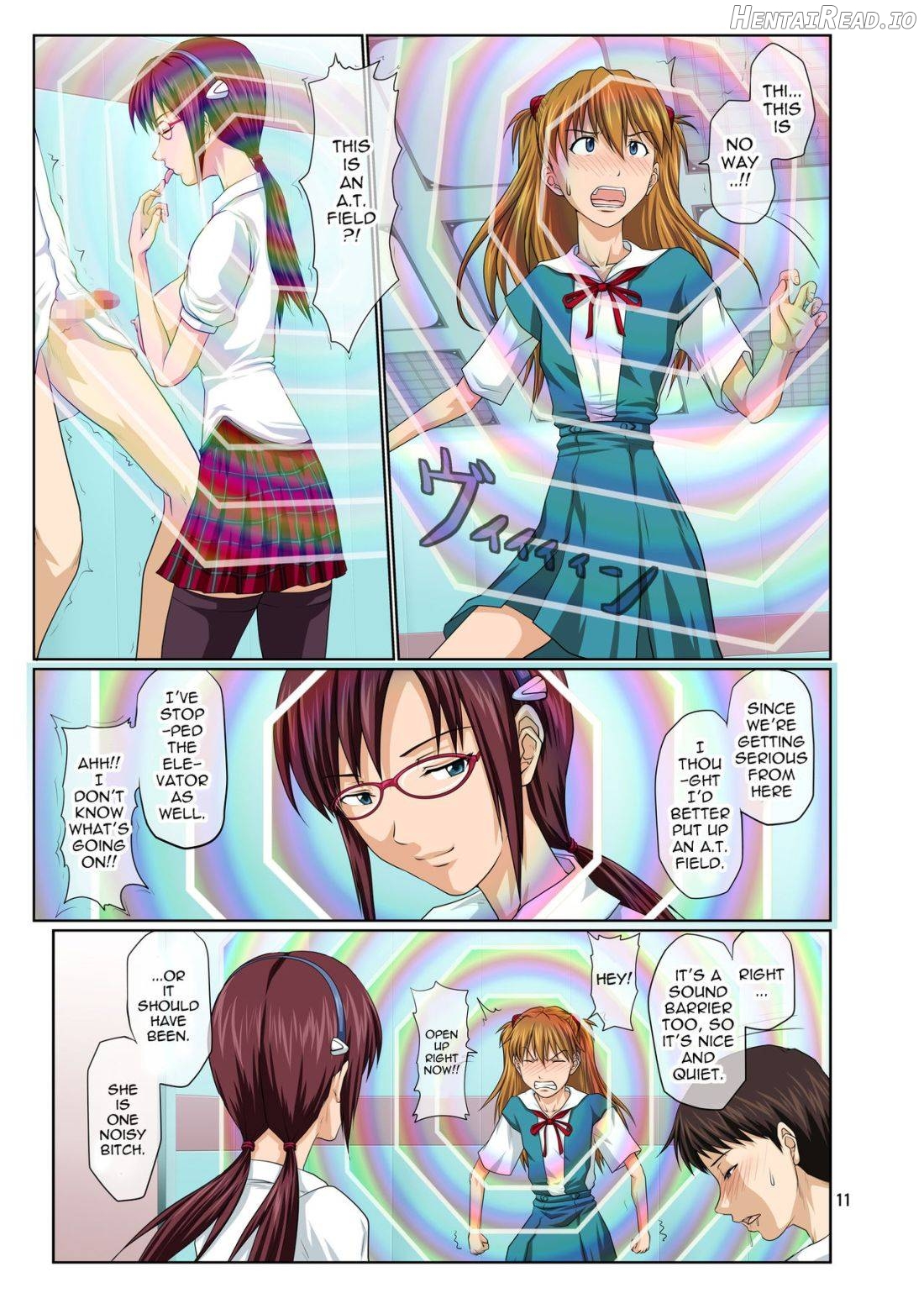 Youkoso! NERV Elevator e Full Color Ban Chapter 1 - page 11