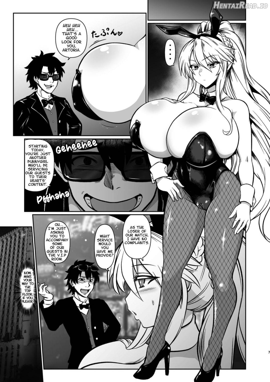 Gohoushi Bunny Sakusei no Artoria Chapter 1 - page 6