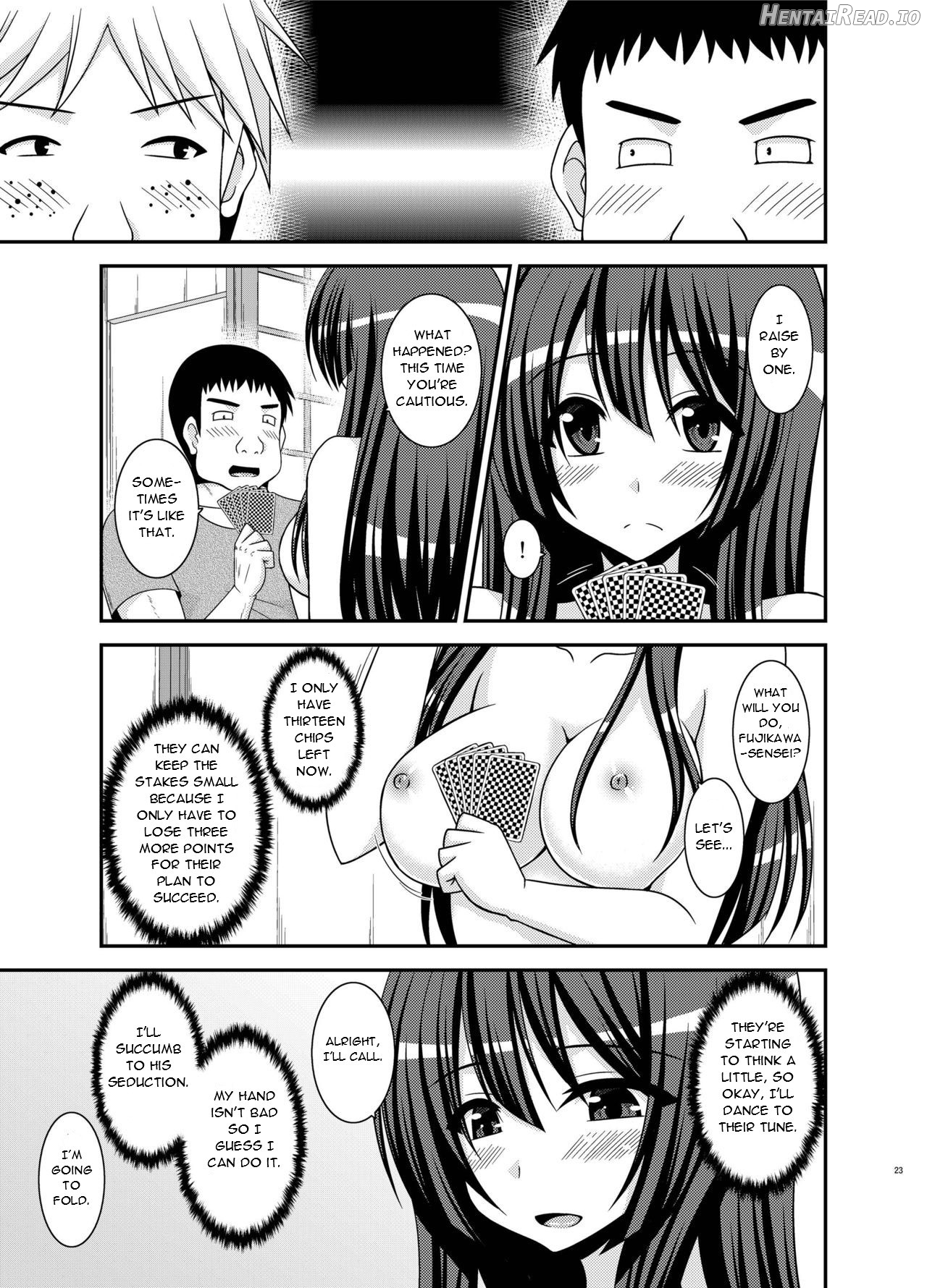 Roshutsu Shoujo Nikki 2 Satsume Chapter 18 - page 22