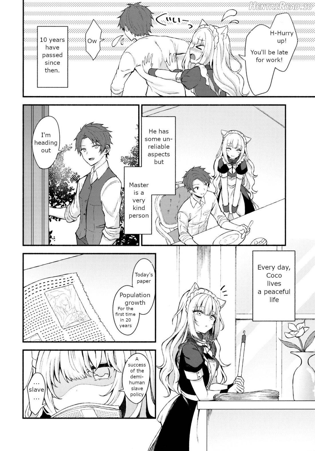 Moto Dorei no Nekomimi Maid to Shiawase Ecchi Suru Hon Chapter 1 - page 4