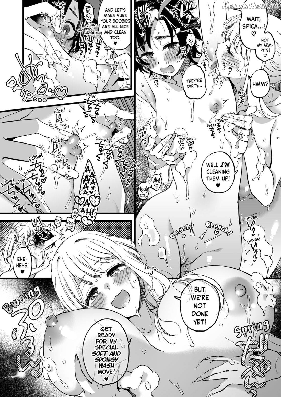 Nakayoshi Onna Boukensha wa Yoru ni Naru to Yadoya de Mechakucha Ecchi Suru Chapter 1 - page 59