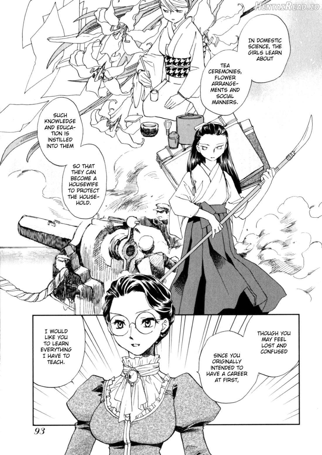 Hanasake! Otome Juku Jou Chapter 1 - page 93