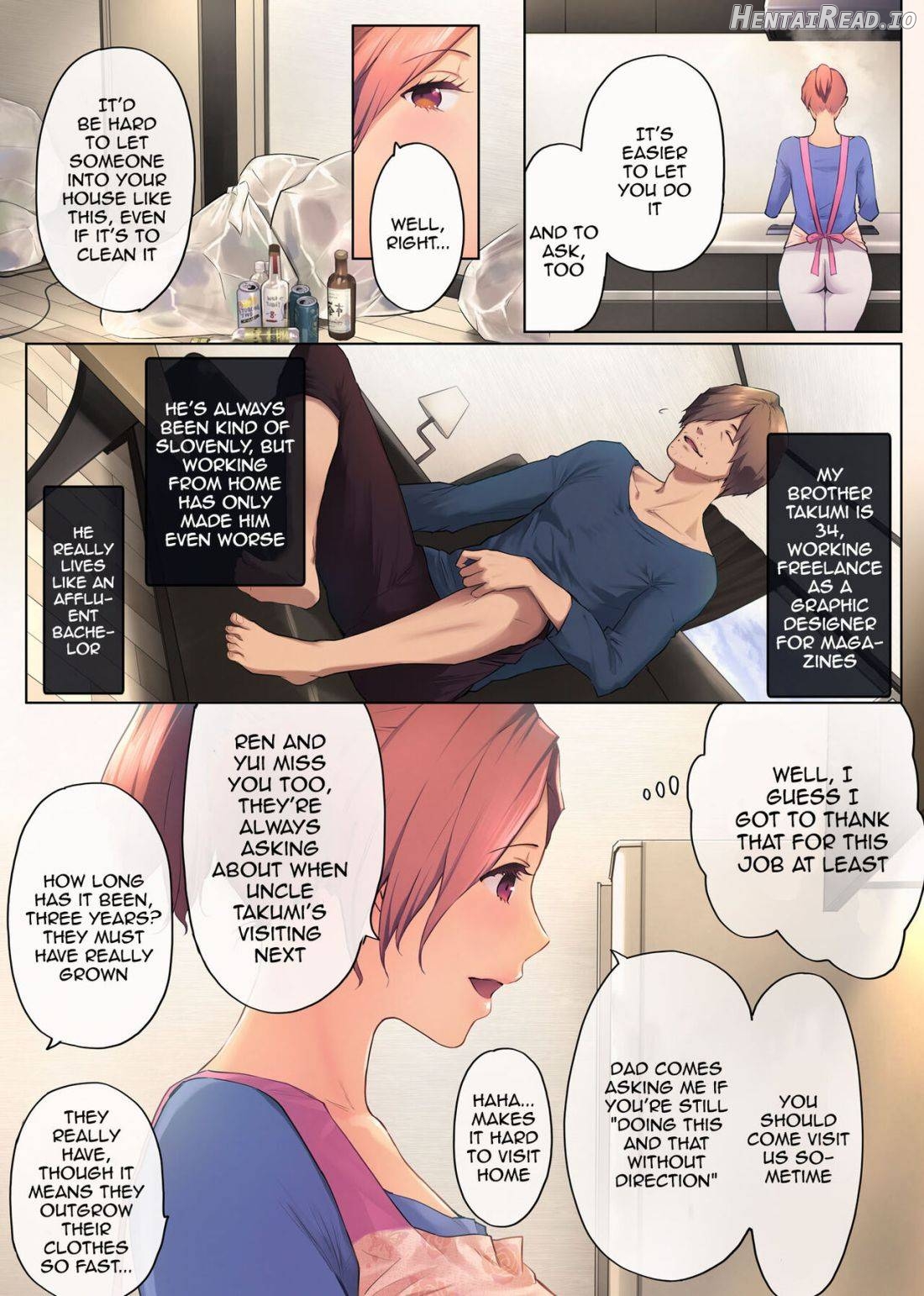 UreAne ~Sanjuudai kara no Tsugou ga Yosugiru Kyoudai Kankei~ Chapter 1 - page 9