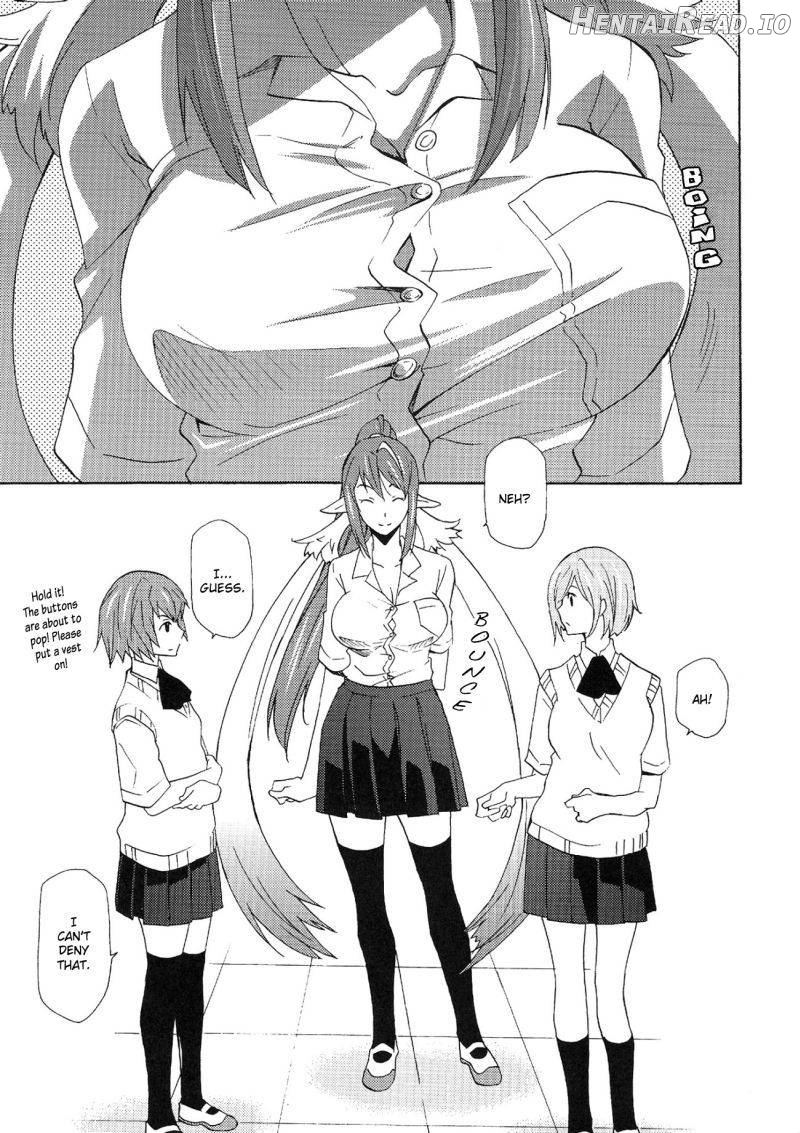 Yuri ga Joshi no Seifuku de Gakuen Mono na Hon. Chapter 1 - page 5