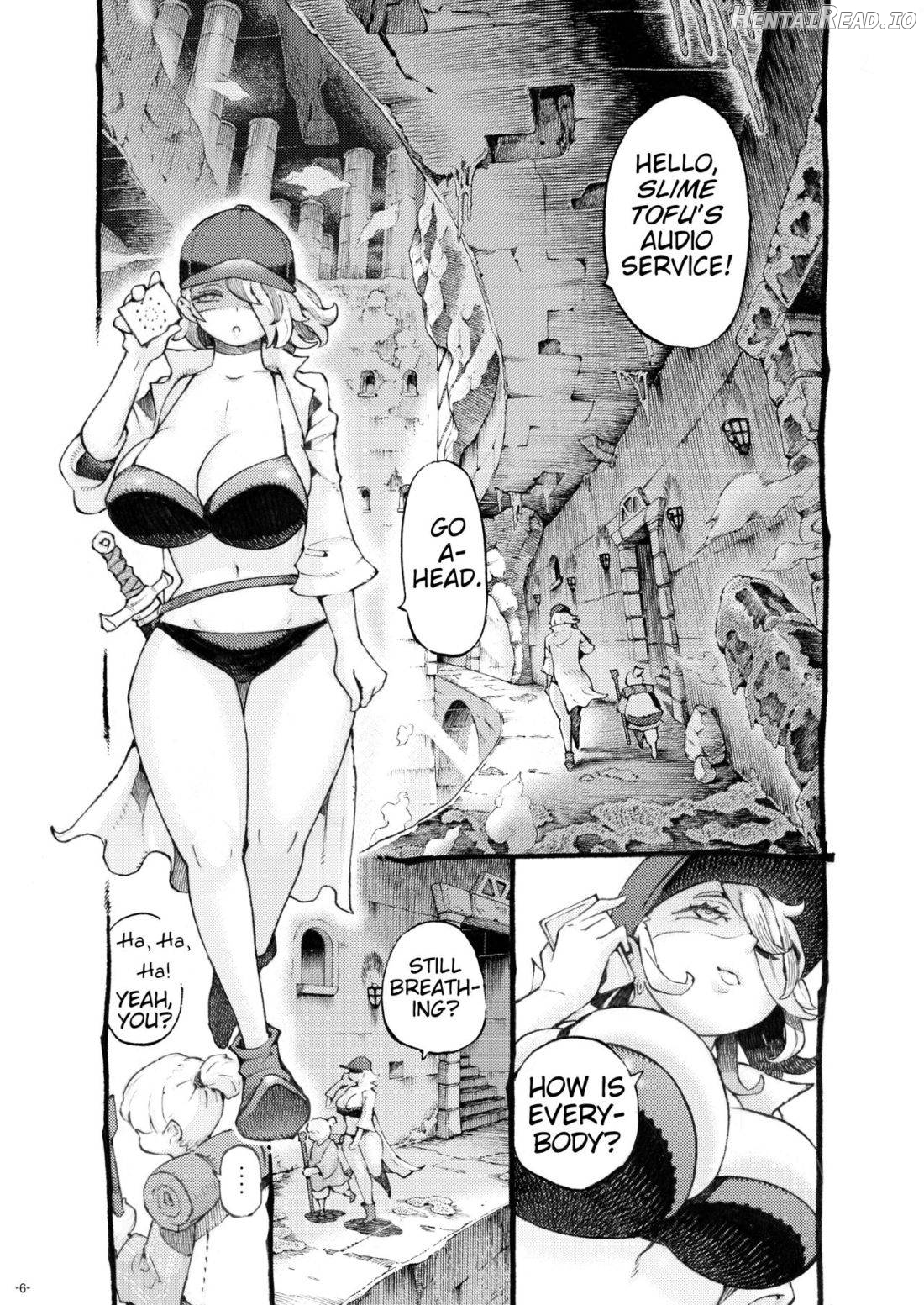 Meikyuu Haishinsha Slime Toufu wa Meikyuu de Muchakucha ni saretai. Chapter 1 - page 5