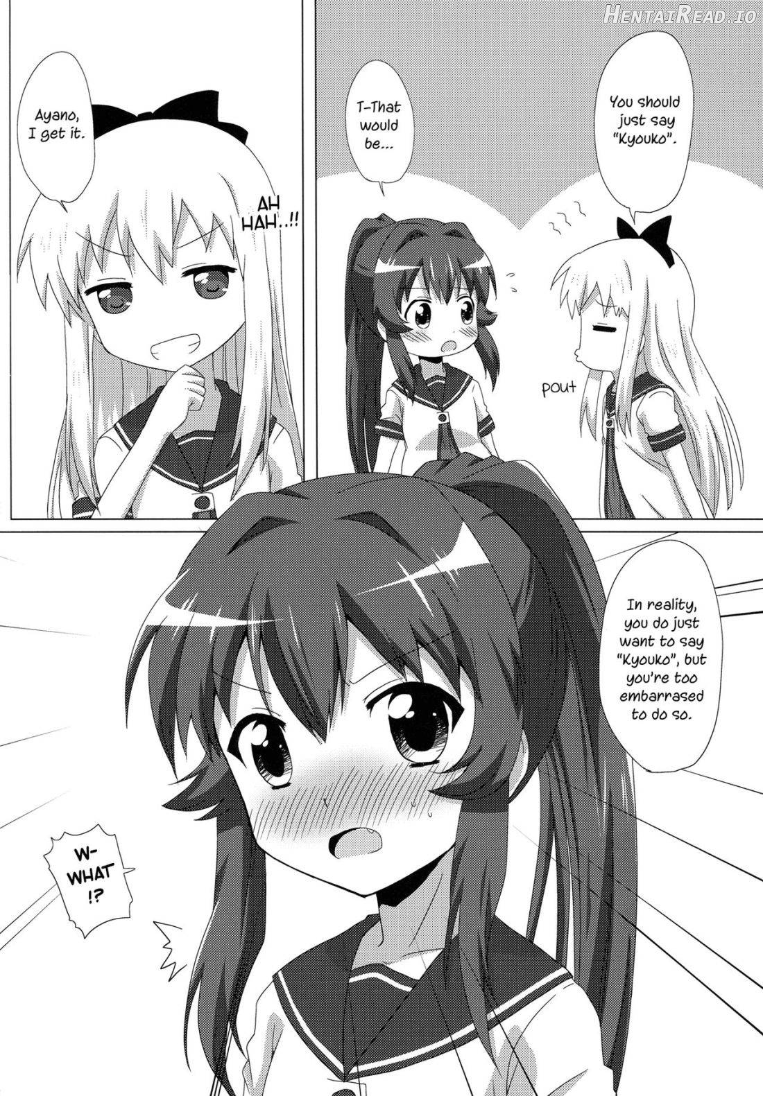 Sugiura Ayano wa Toshinou Kyouko o Sasou Youna Me de Miteru! Chapter 1 - page 5
