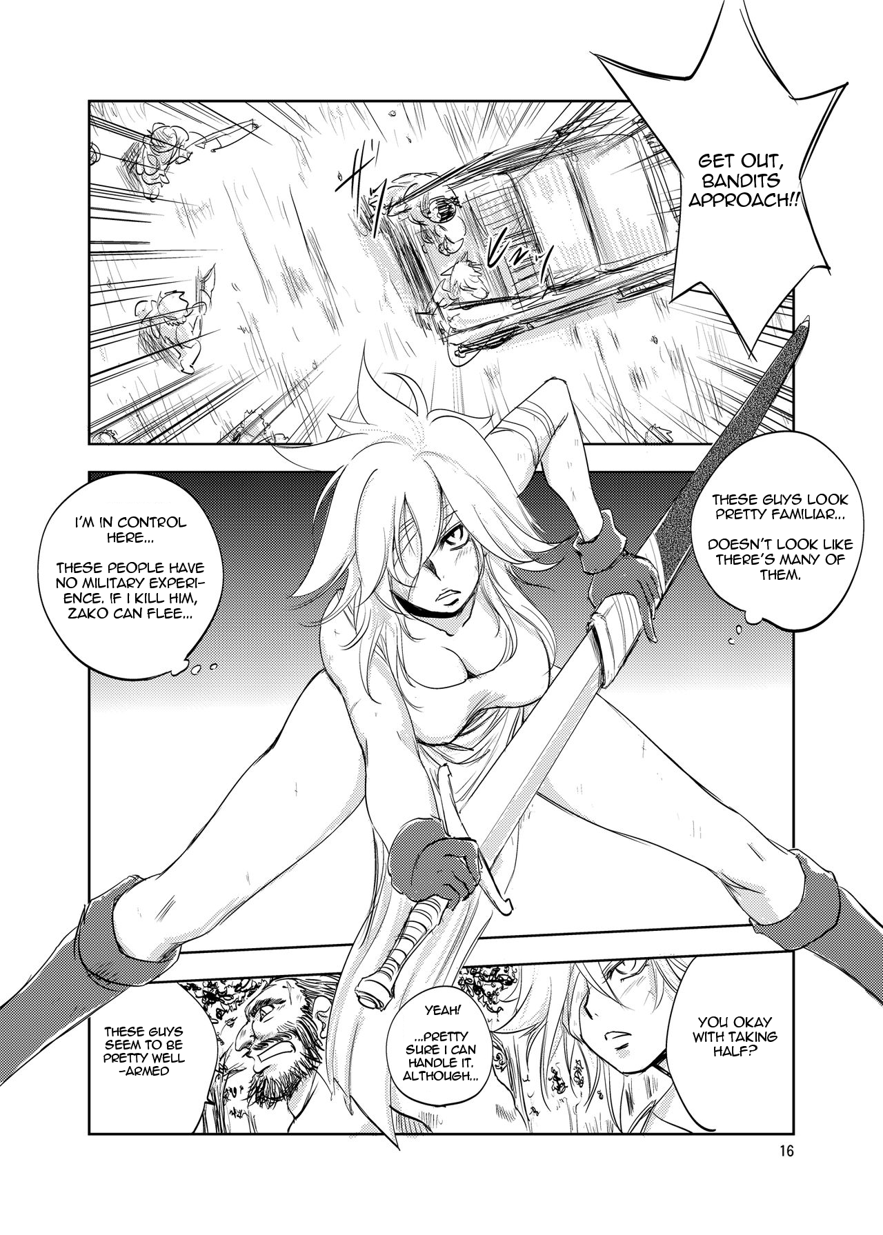 GRASSEN'S WAR ANOTHER STORY Ex #01 Node Shinkou I Chapter 3 - page 15