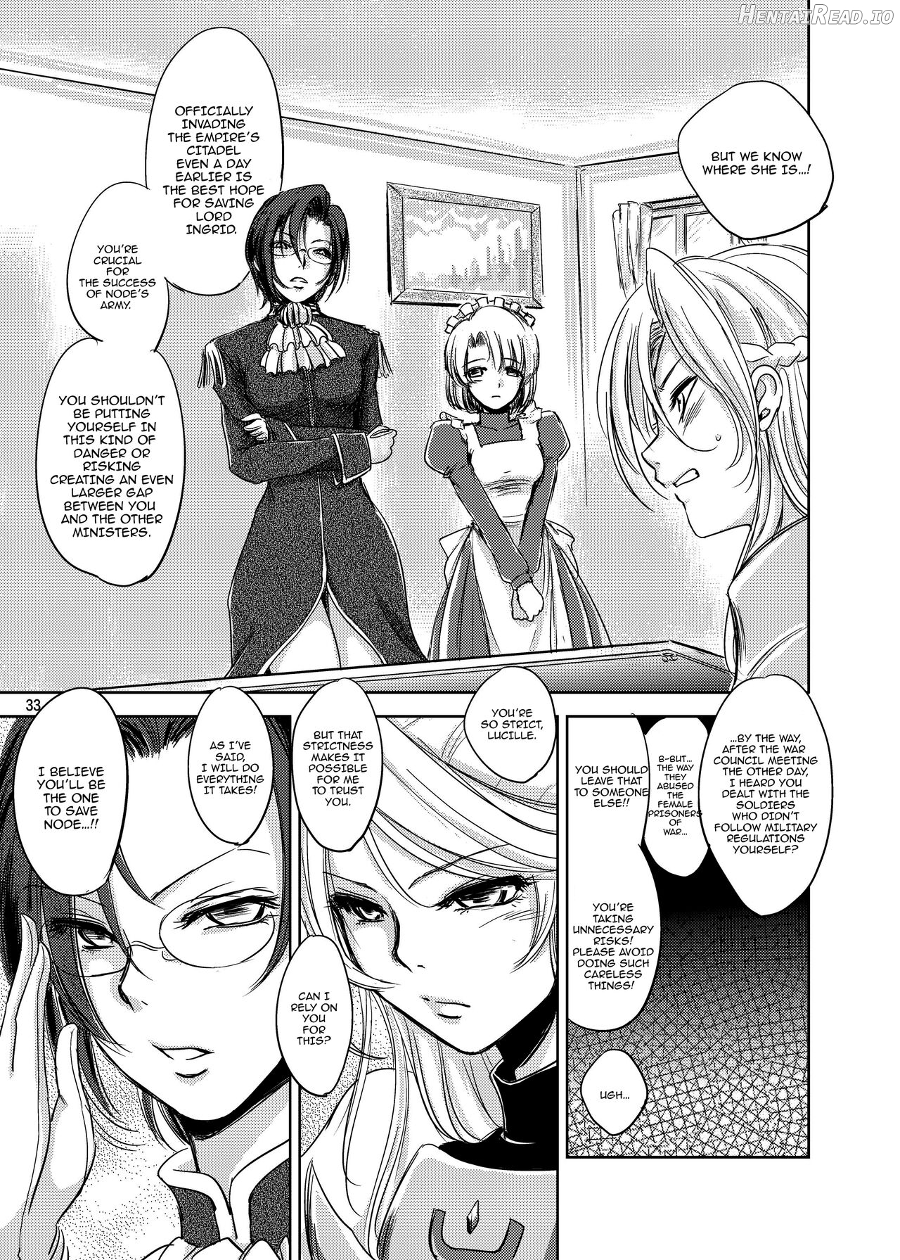 GRASSEN'S WAR ANOTHER STORY Ex #01 Node Shinkou I Chapter 4 - page 32