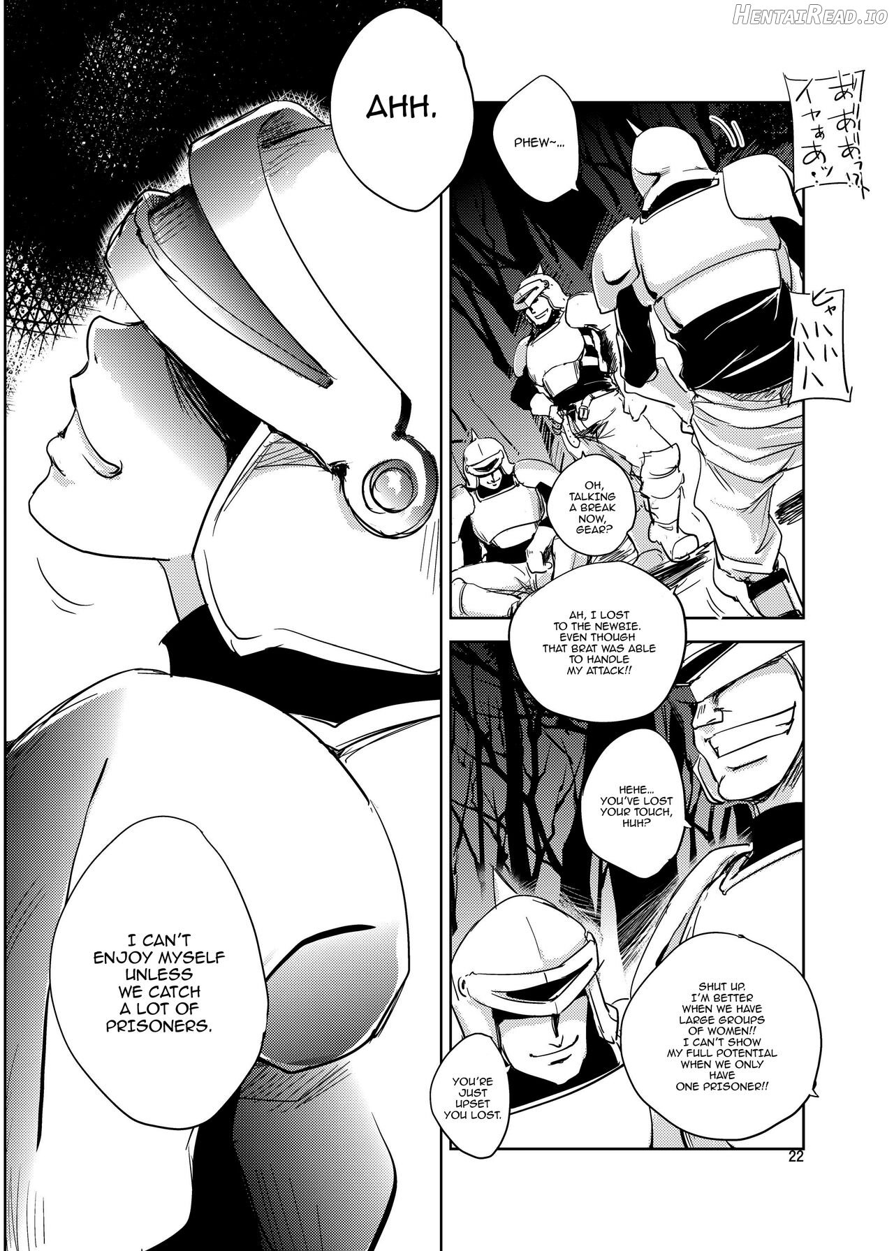 GRASSEN'S WAR ANOTHER STORY Ex #01 Node Shinkou I Chapter 7 - page 21
