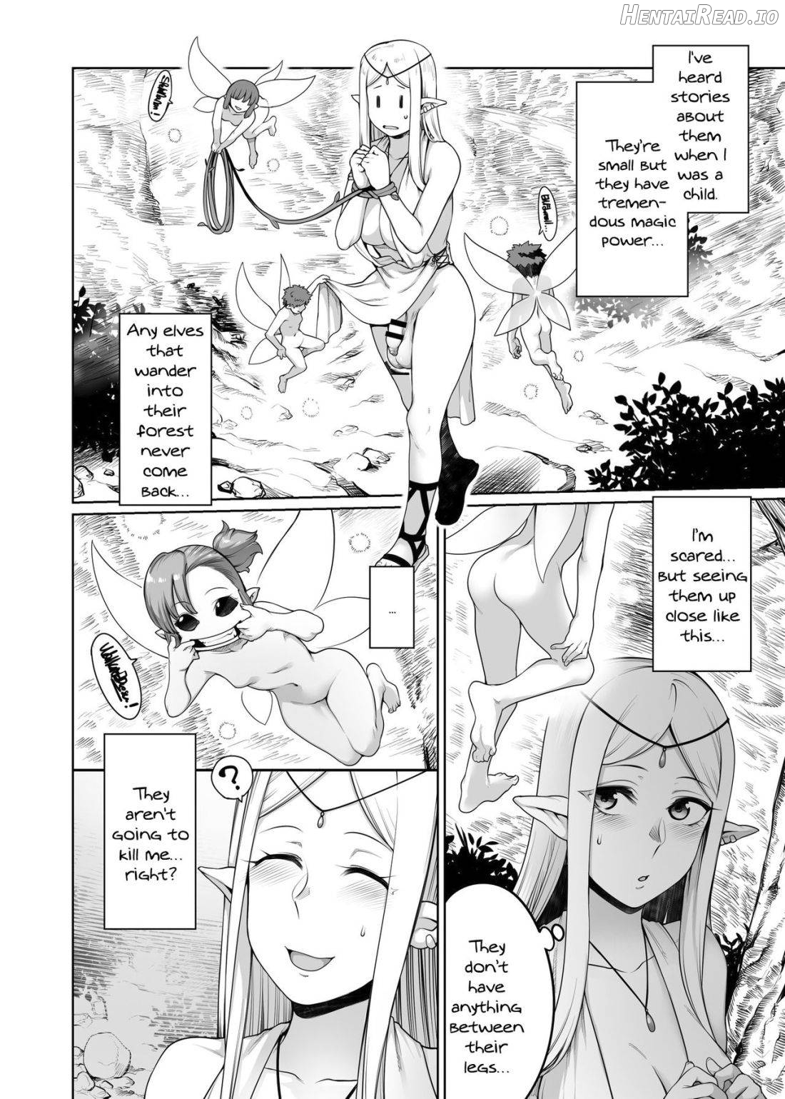 Futanari Elf to Yousei no Mori Chapter 1 - page 4