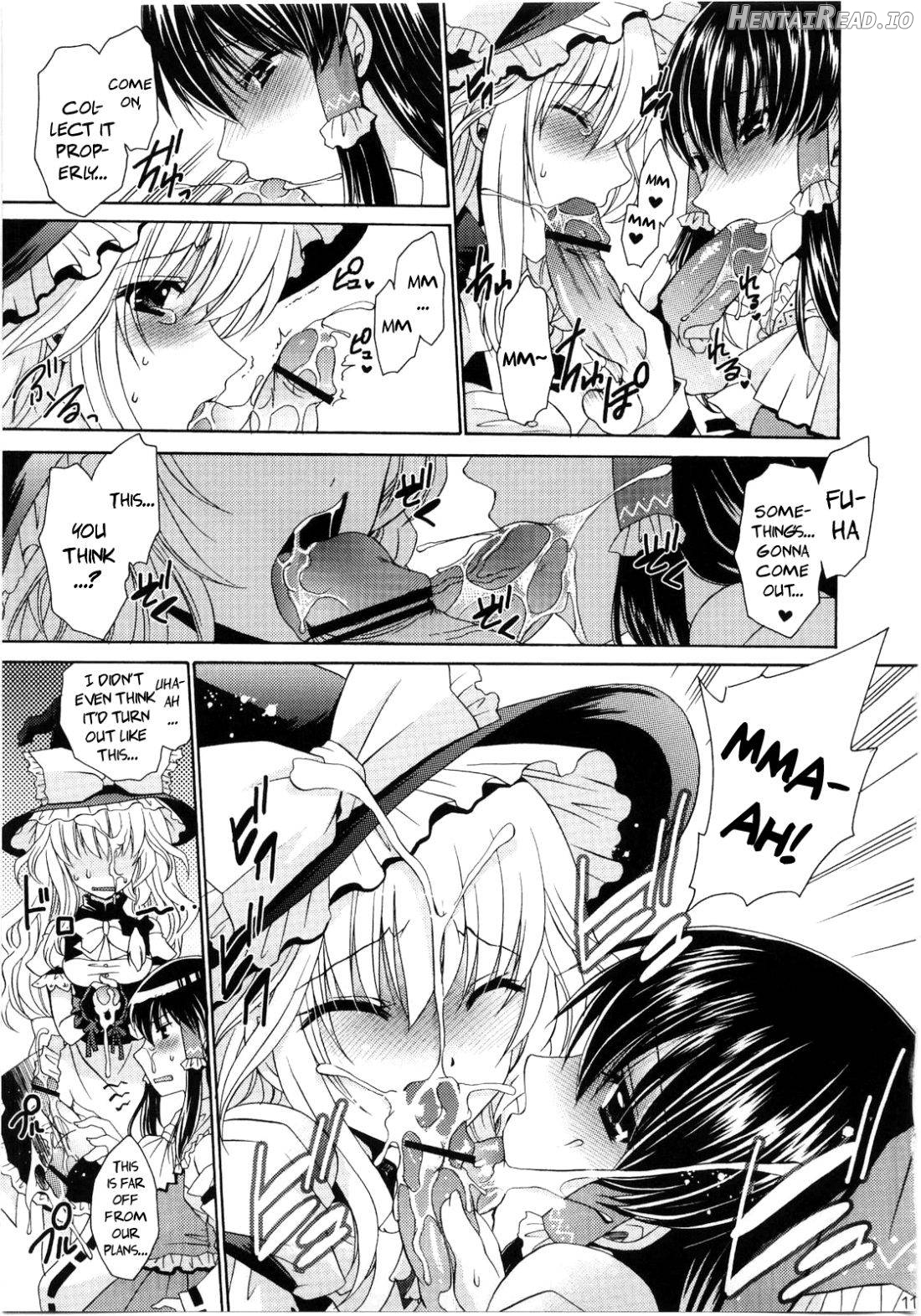 Marisa, Mushrooms, and Fiendish Miko Chapter 1 - page 9
