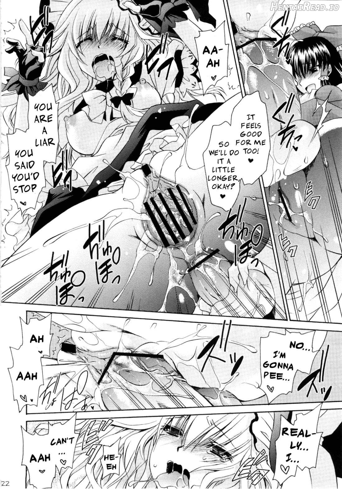 Marisa, Mushrooms, and Fiendish Miko Chapter 1 - page 20