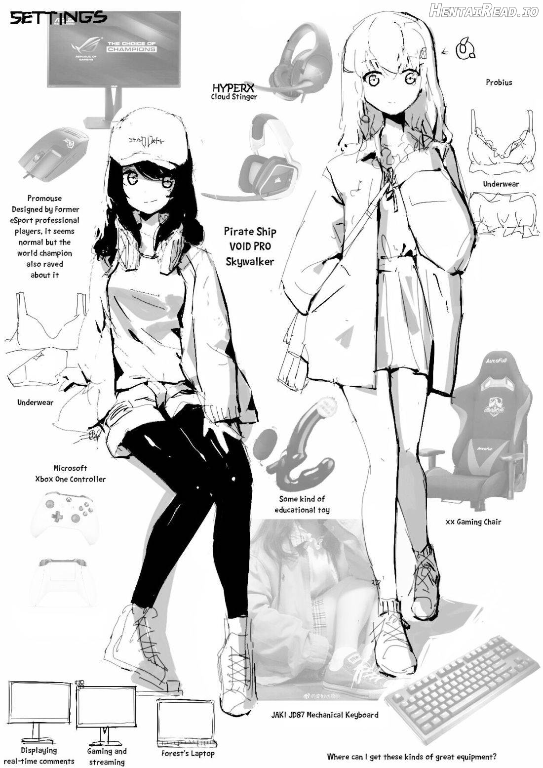 Forced Meow-ification 2 Horror game^Live stream fail gone wrong Chapter 1 - page 34