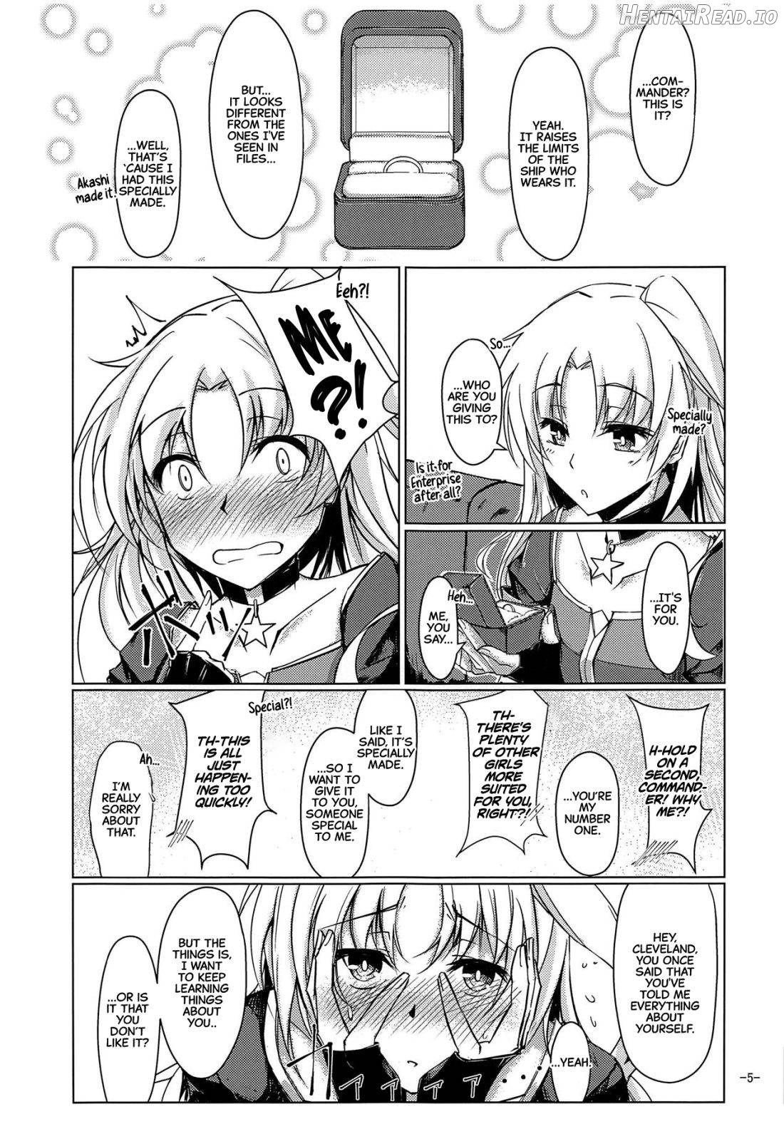 Shikikan wa Cleveland no Koto ga Motto Shiritai! Chapter 1 - page 4