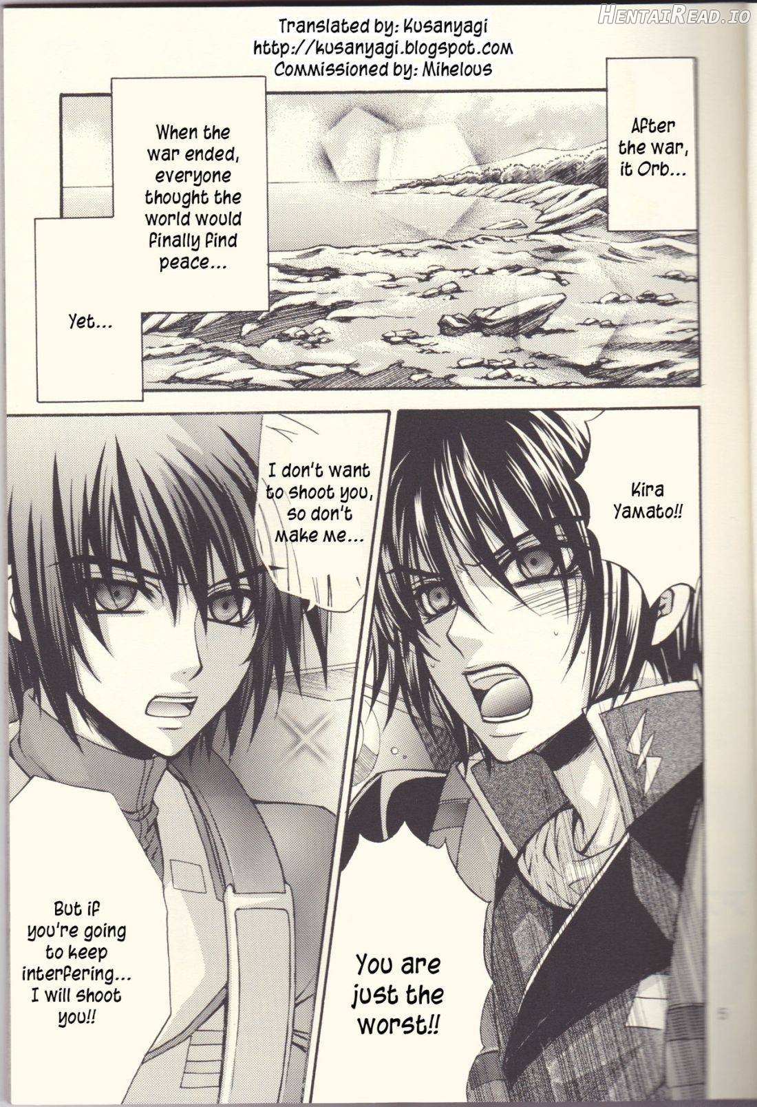 Ura Athrun. ~Athrun ga Onna no Ko ni Nacchatta!?~ Chapter 1 - page 2