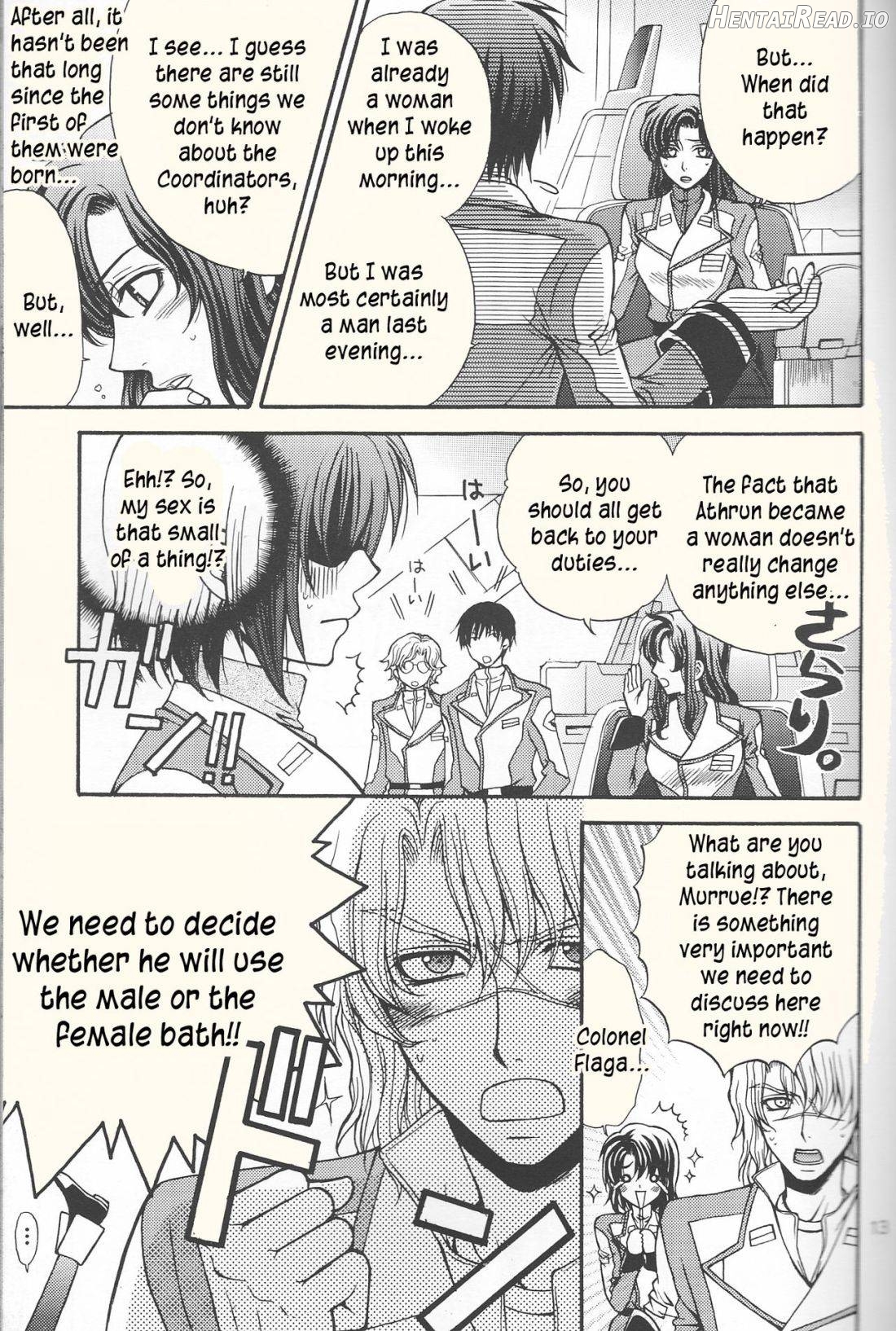 Ura Athrun. ~Athrun ga Onna no Ko ni Nacchatta!?~ Chapter 1 - page 10