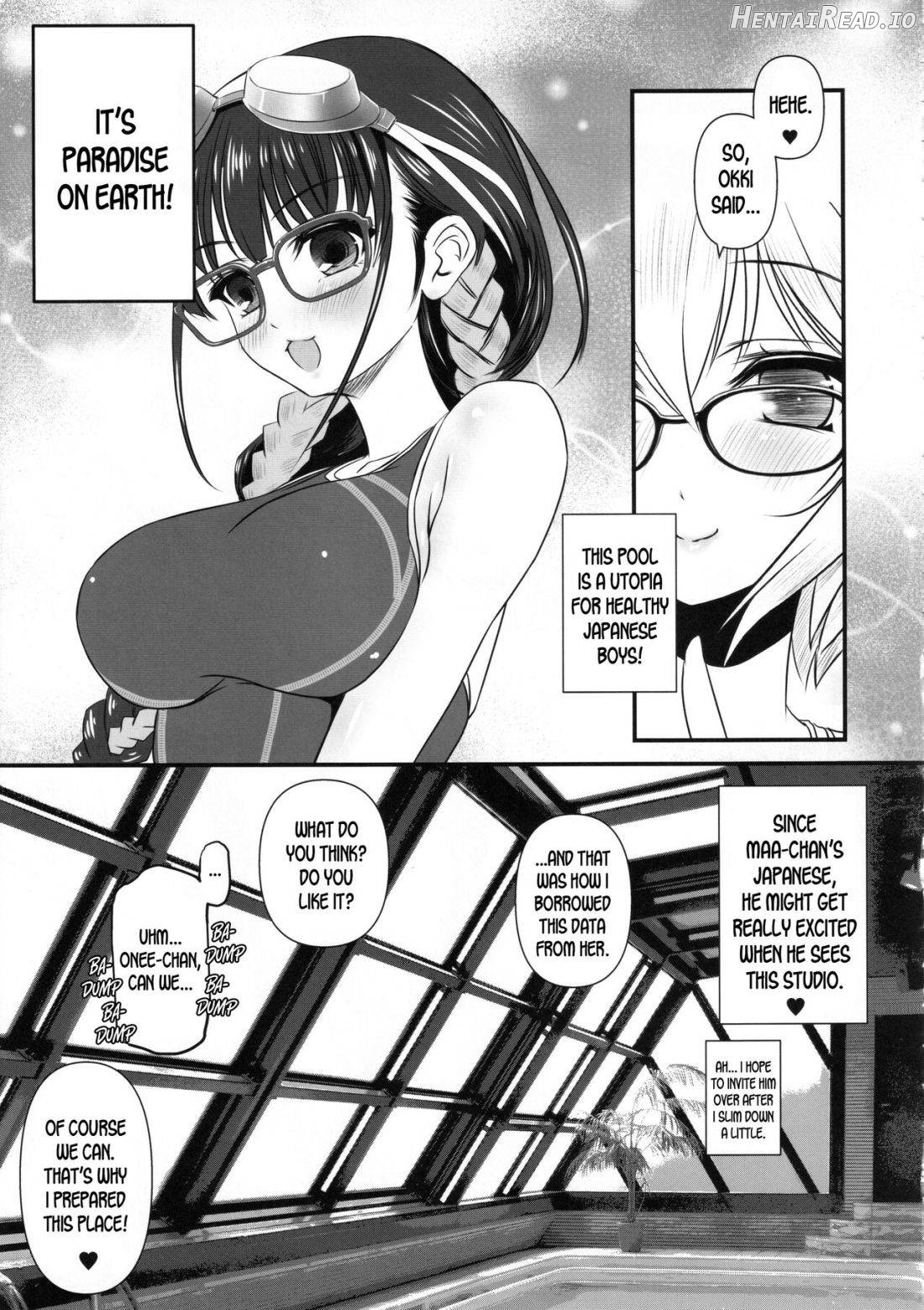 Megane Kyouei Mizugi Onee-chan Returns Chapter 1 - page 6