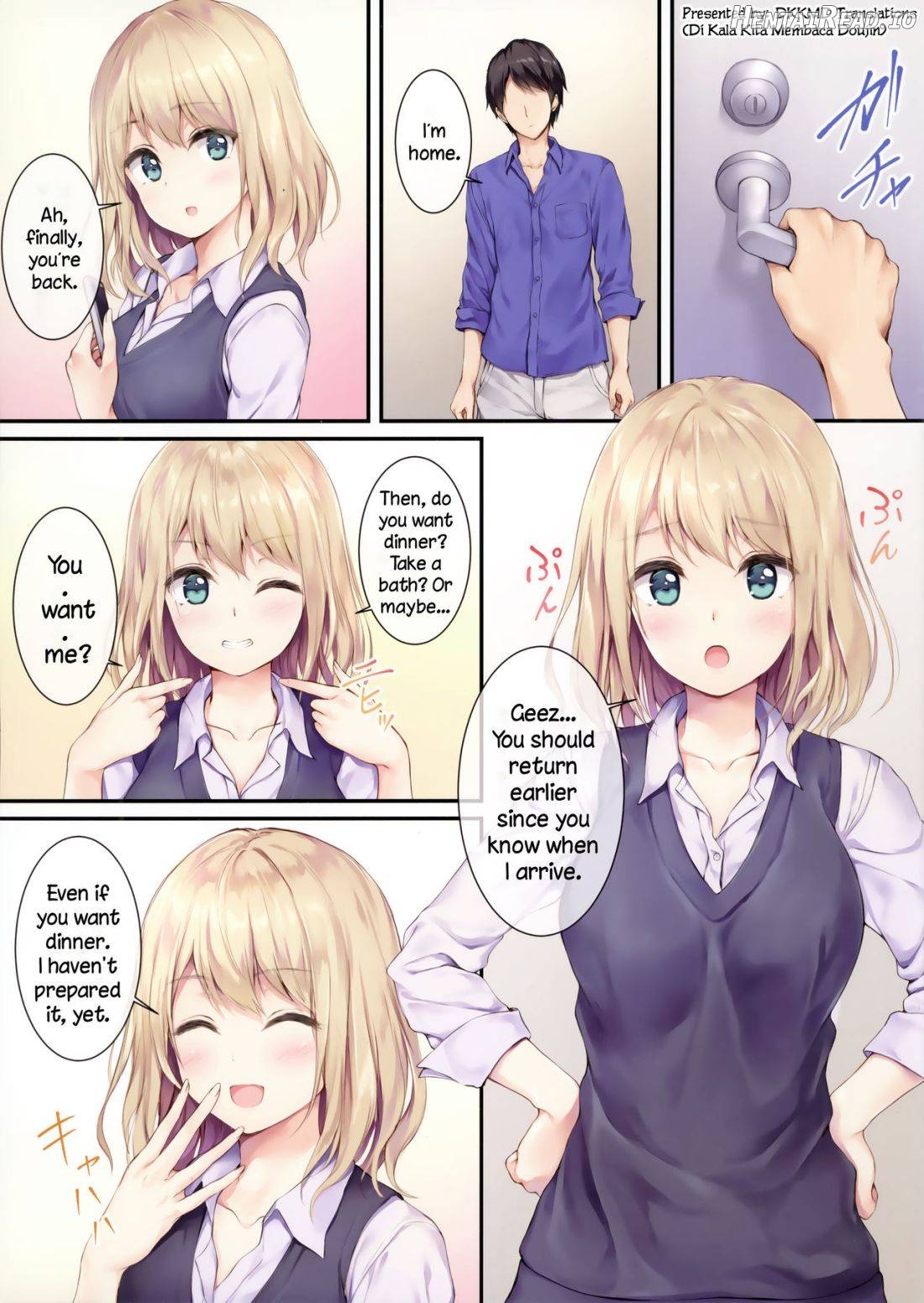 Gohan wa Nai kara Ofuro to Watashi Docchi ni Suru? Chapter 1 - page 2
