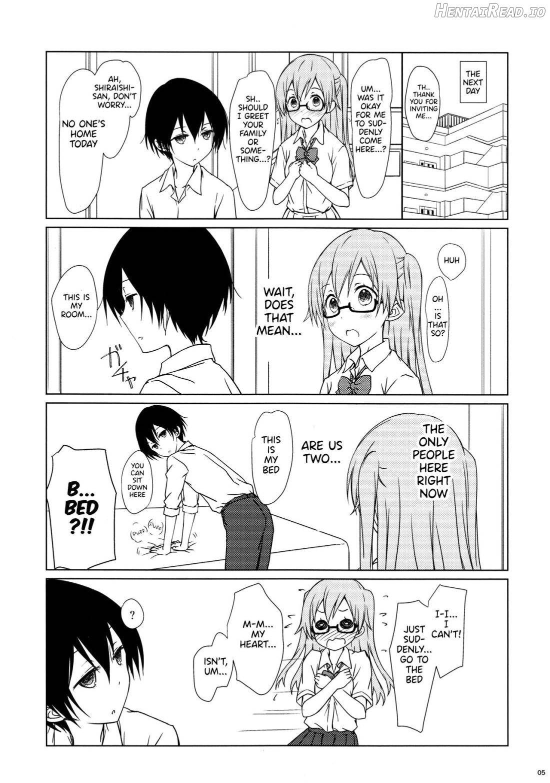 Shiraishi-san mo Warito Yarashige Chapter 1 - page 4