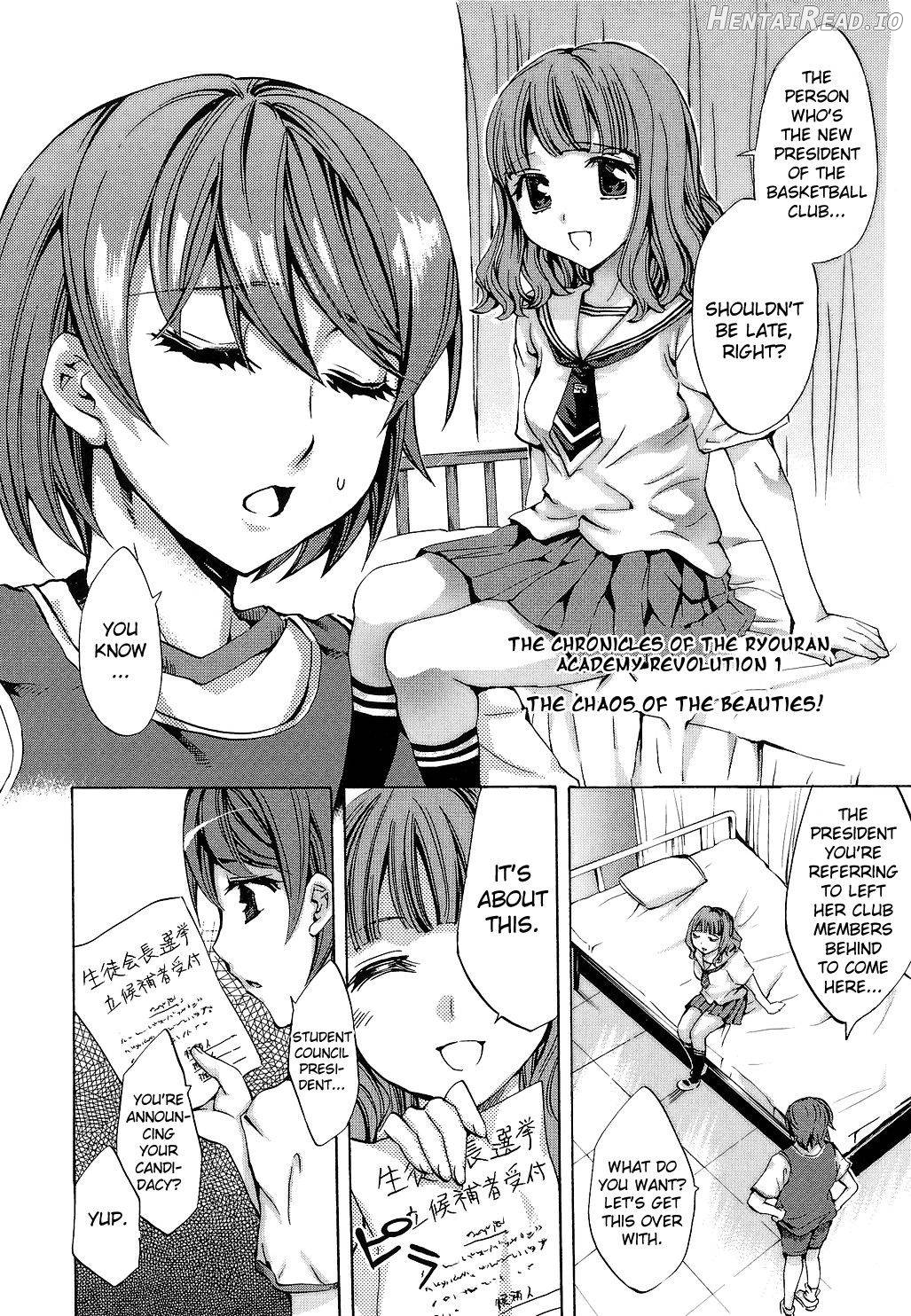 Ryouran Gakuen Kakumeiki - Hyakka Ryouran! Chapter 1 - page 6