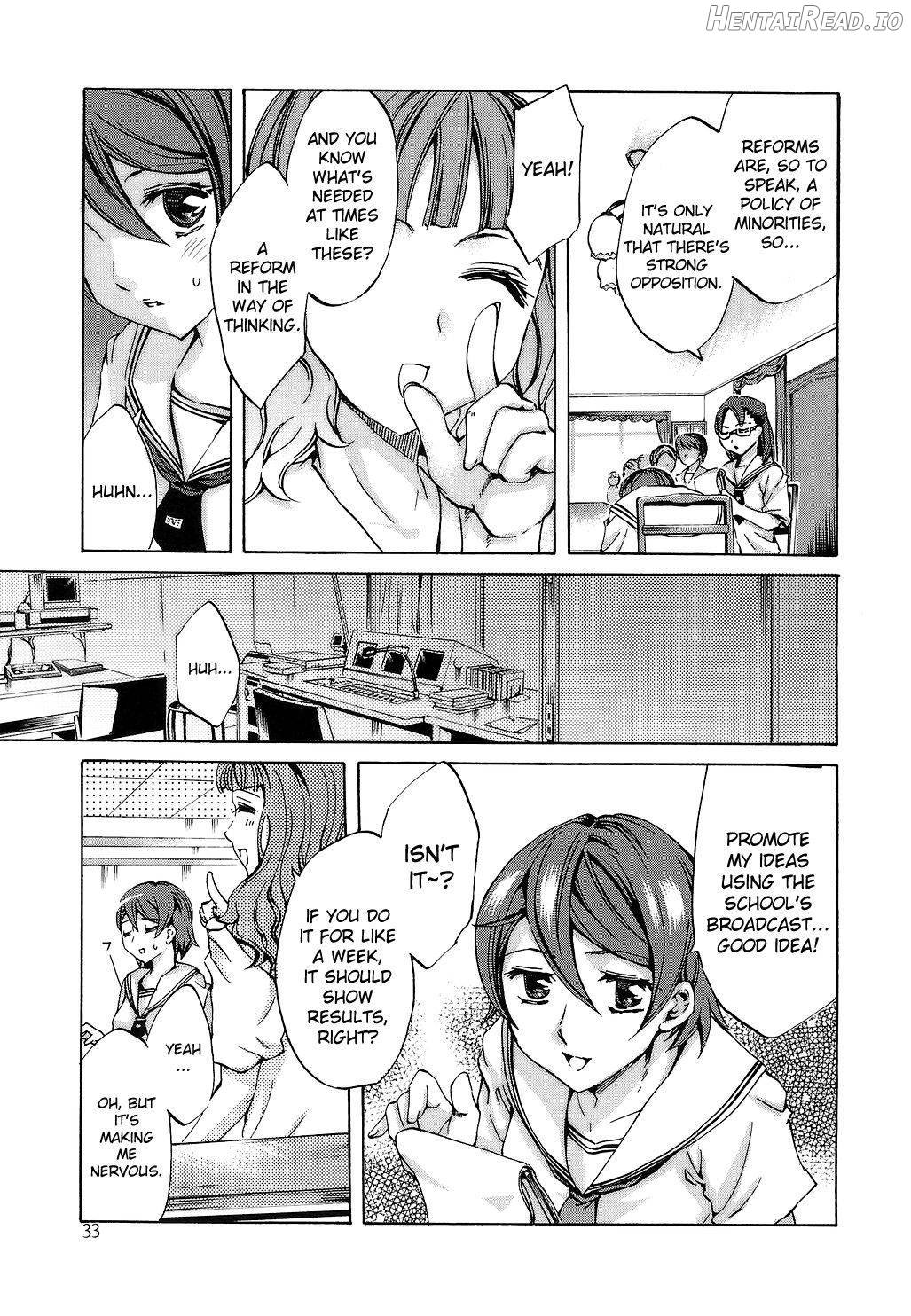 Ryouran Gakuen Kakumeiki - Hyakka Ryouran! Chapter 1 - page 33