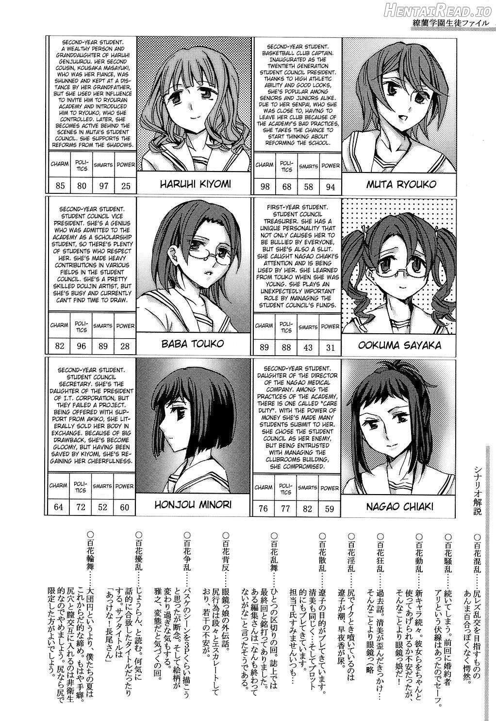 Ryouran Gakuen Kakumeiki - Hyakka Ryouran! Chapter 1 - page 202