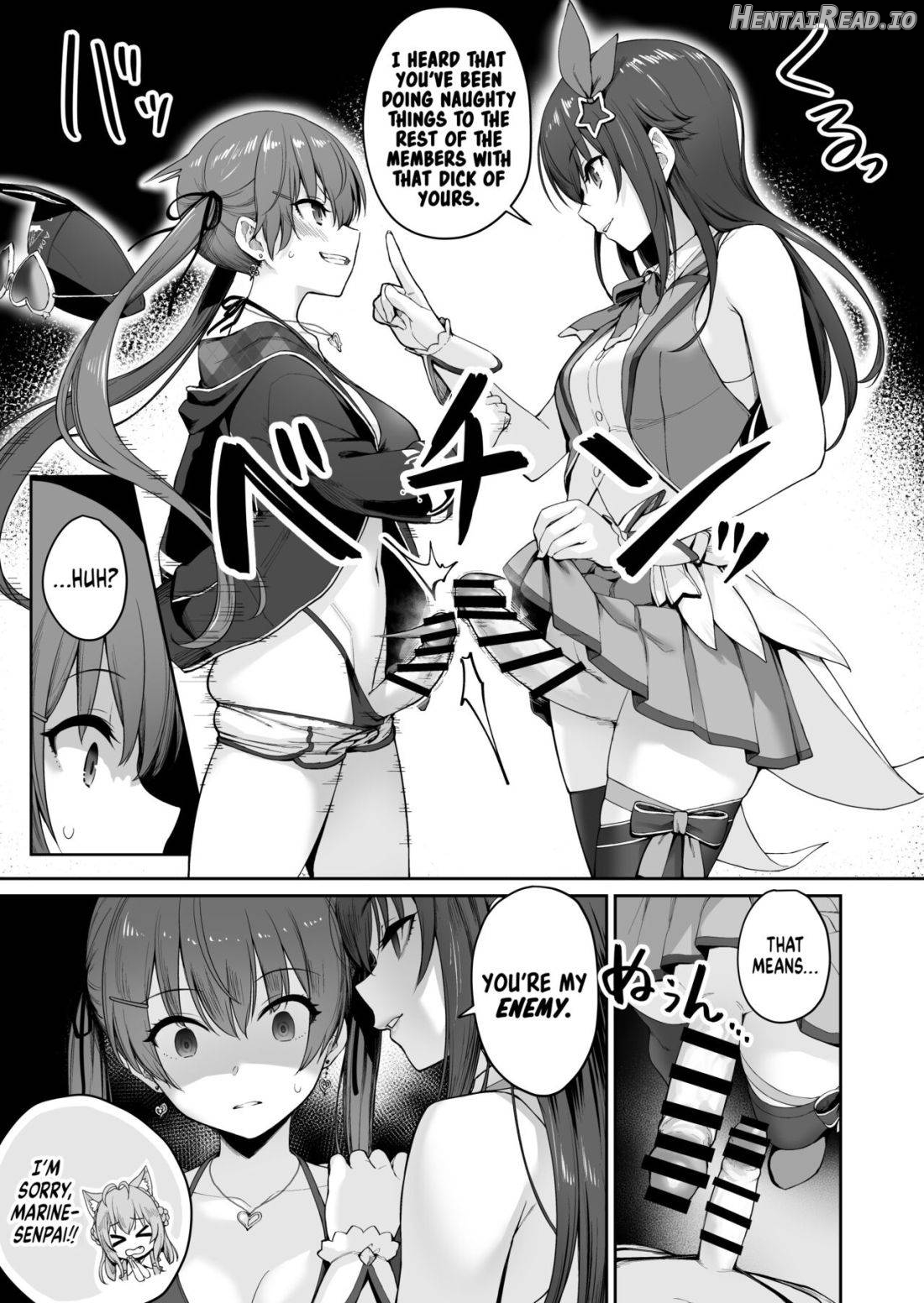 Marine no Yari Chirakashi WEEK Chapter 1 - page 34