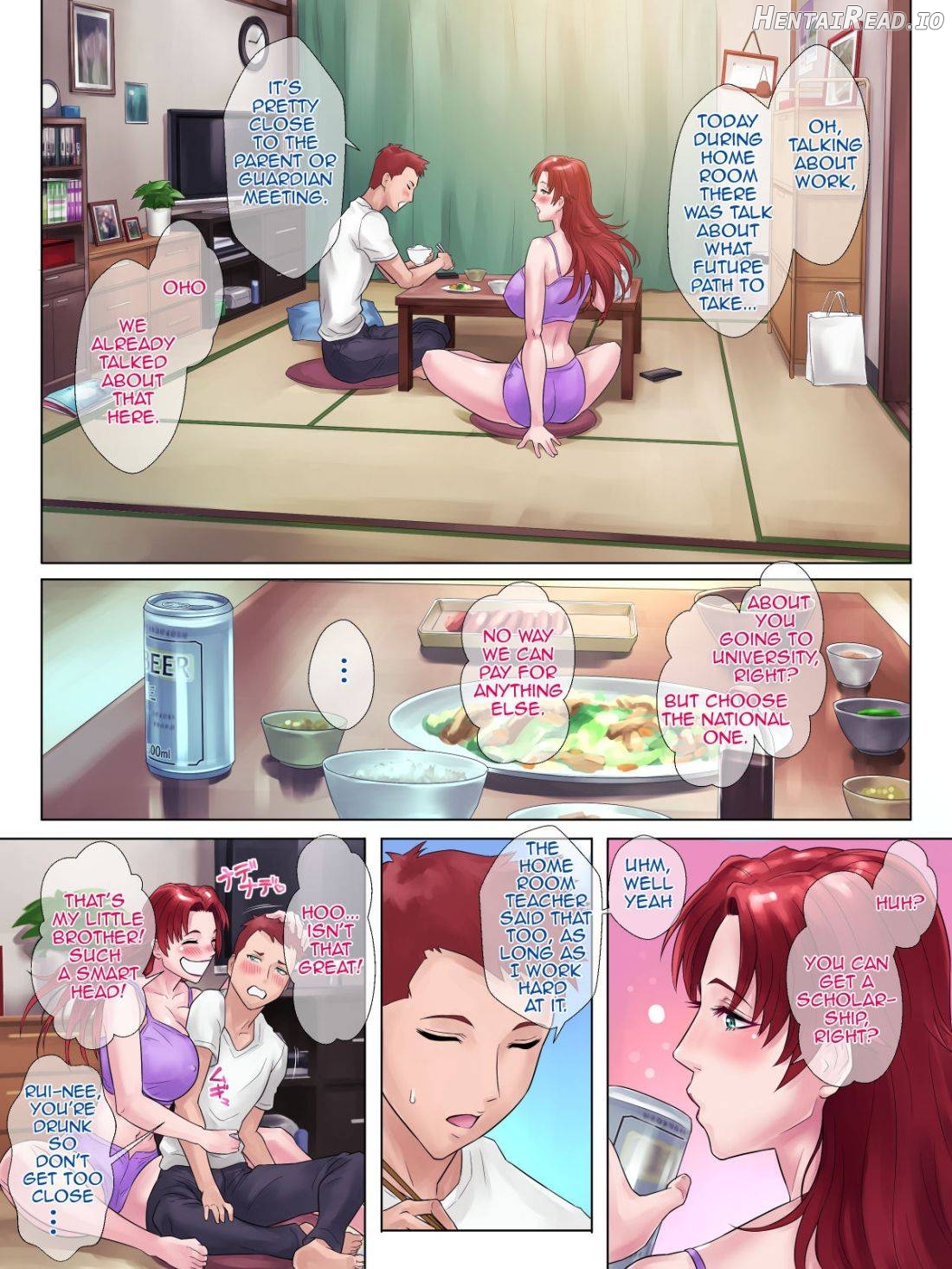 Tsuyoki de Otokomasari na Ane ga Otouto ni dake Miseru Onna no Kao Chapter 1 - page 9