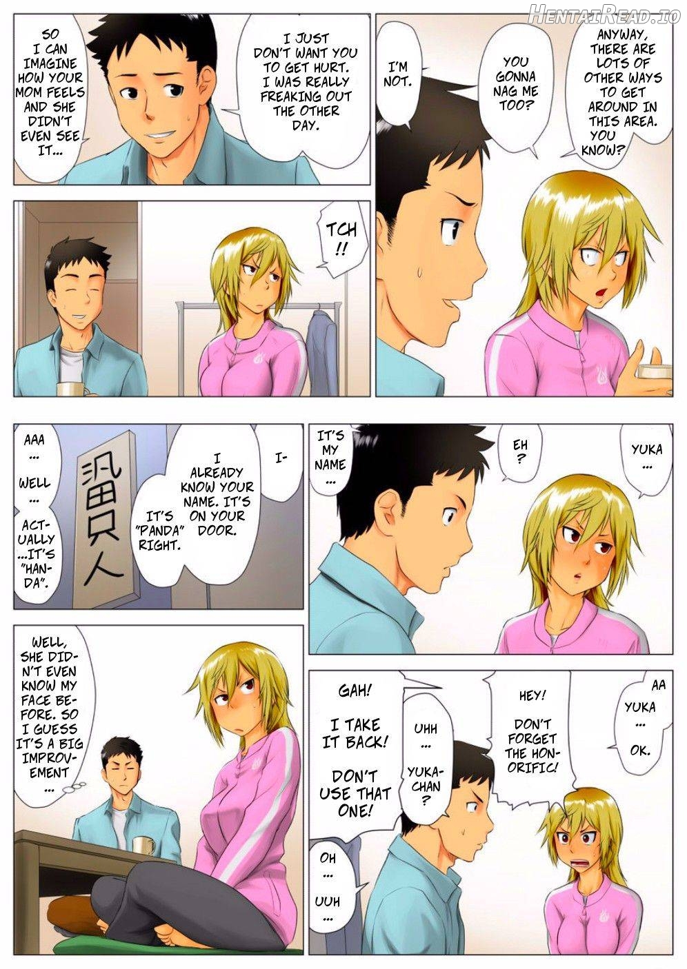 Yuuka -Tonari no Kinpatsu Musume ga Jitsu wa Otome datta Hanashi Chapter 1 - page 16