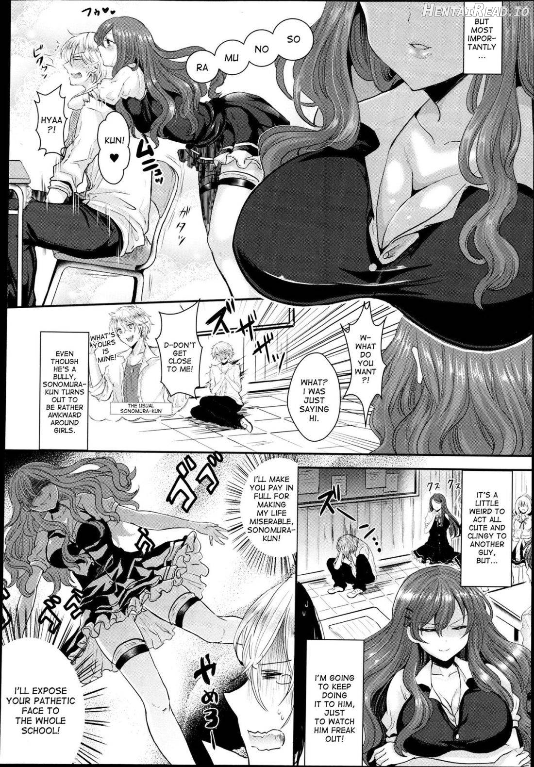 Hanten Kousei! Furyou to Onna no Boku Chapter 3 - page 4