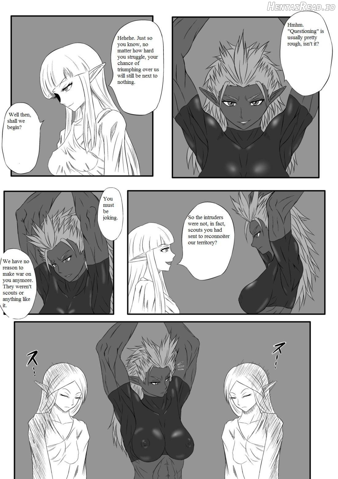 Kusuguri Goumon Taikyuu Hon ~Dark Elf Zokuchou Hen~ Chapter 1 - page 9