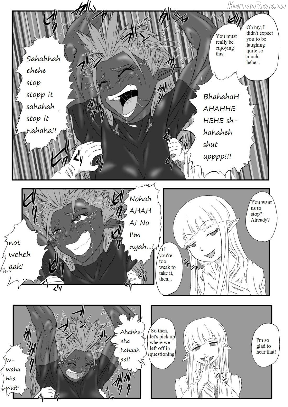 Kusuguri Goumon Taikyuu Hon ~Dark Elf Zokuchou Hen~ Chapter 1 - page 14