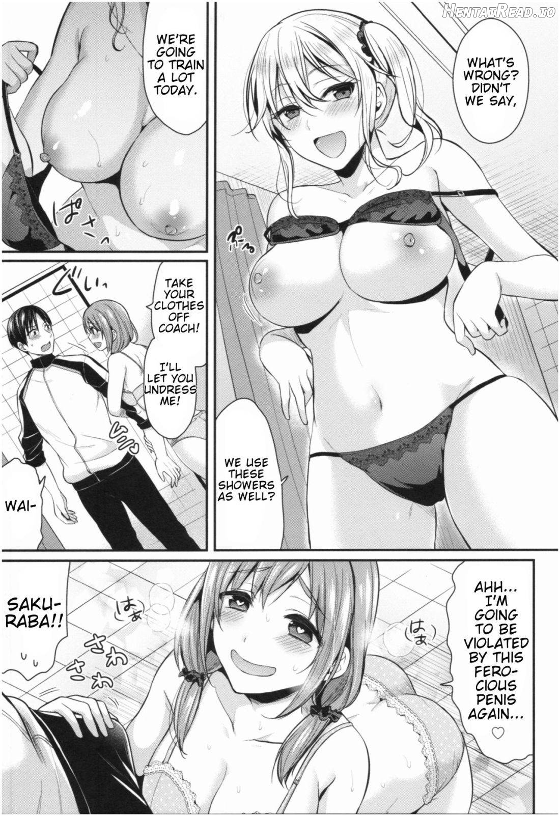 Joshi Rikujoubu Harem Training Chapter 1 - page 134