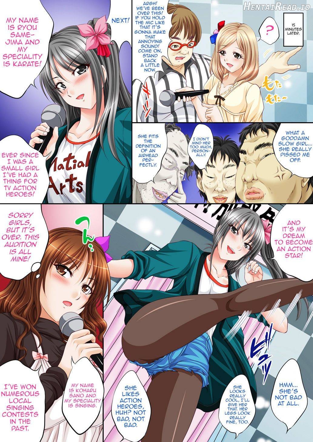 Idol Himitsu Audition ~Idol ni Nareru Nara Kimomen Nimo Taete Miseru!~ Chapter 1 - page 9