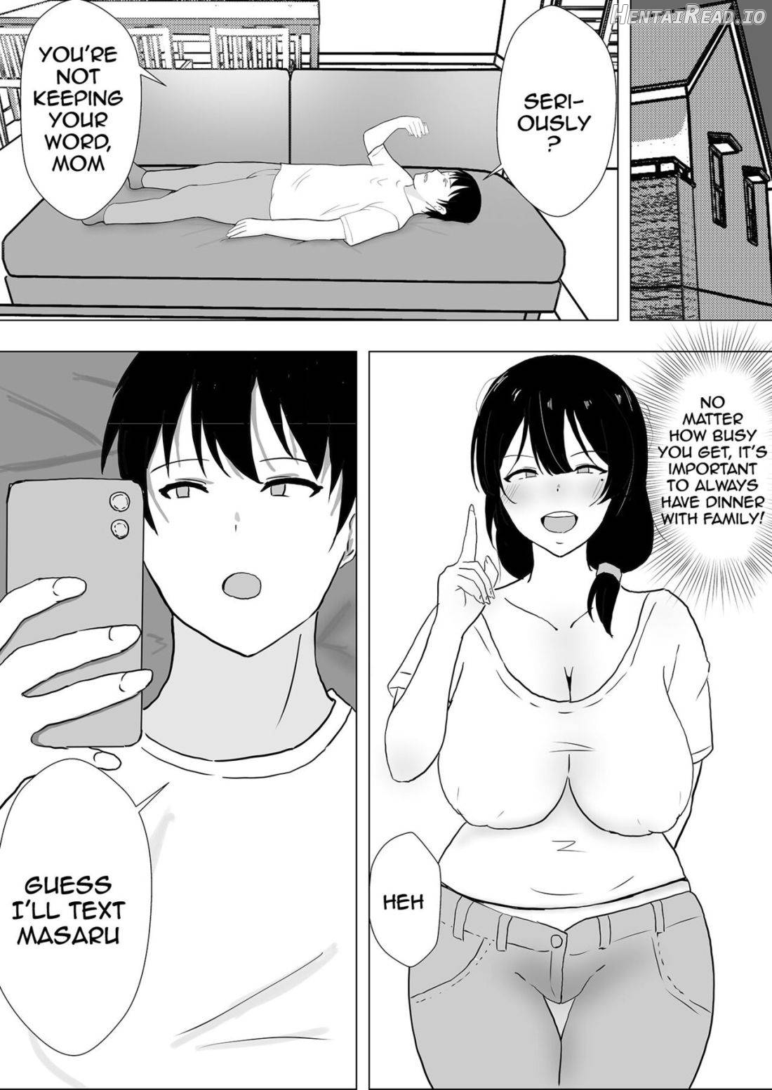 TomoKano Kaa-chan~ Daisuki na Ore no Hahaoya wa Aho na Shinyuu no Kanojo~ Chapter 1 - page 58