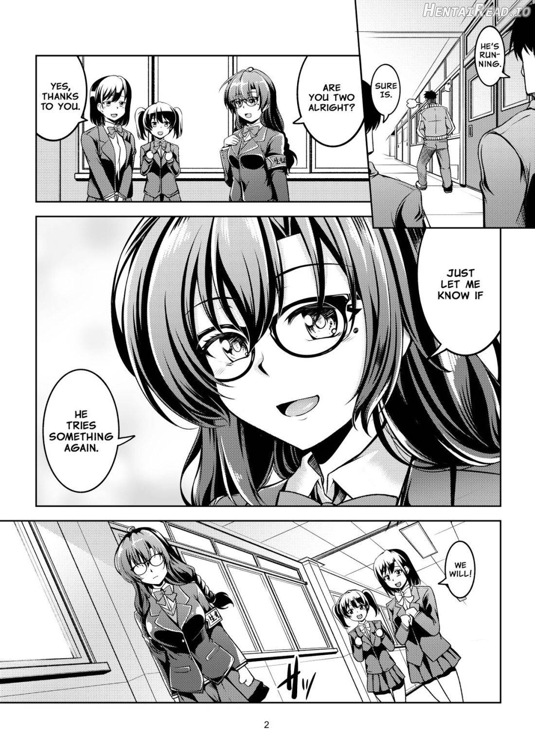 Uraaka Liver Take 1 Kyouhaku! Kouochi Seitokaichou -Yukino Kanami Chapter 1 - page 5