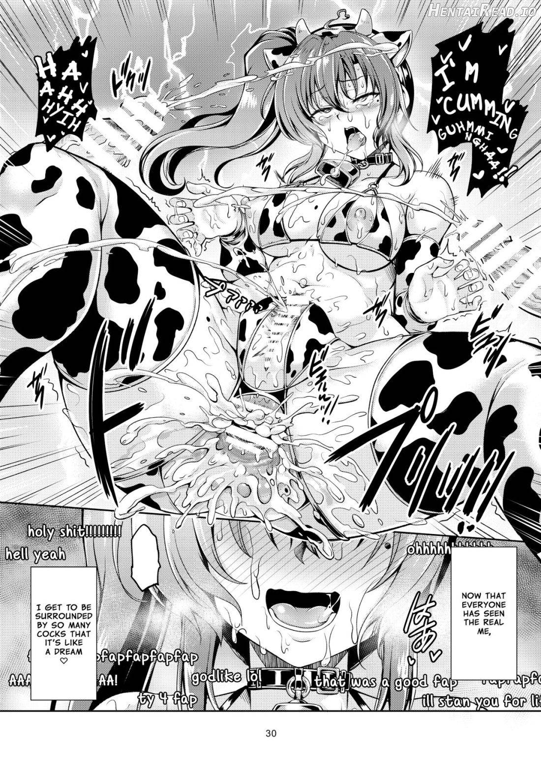 Uraaka Liver Take 1 Kyouhaku! Kouochi Seitokaichou -Yukino Kanami Chapter 1 - page 33