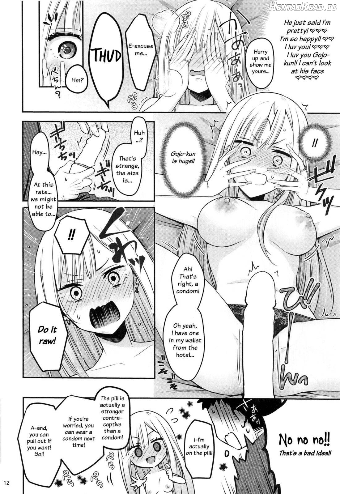Gojou-kun no Koto ga Daishuki Sugite Yona Yona Hakadotte Ita Koto ga Bareta Ken Chapter 1 - page 12