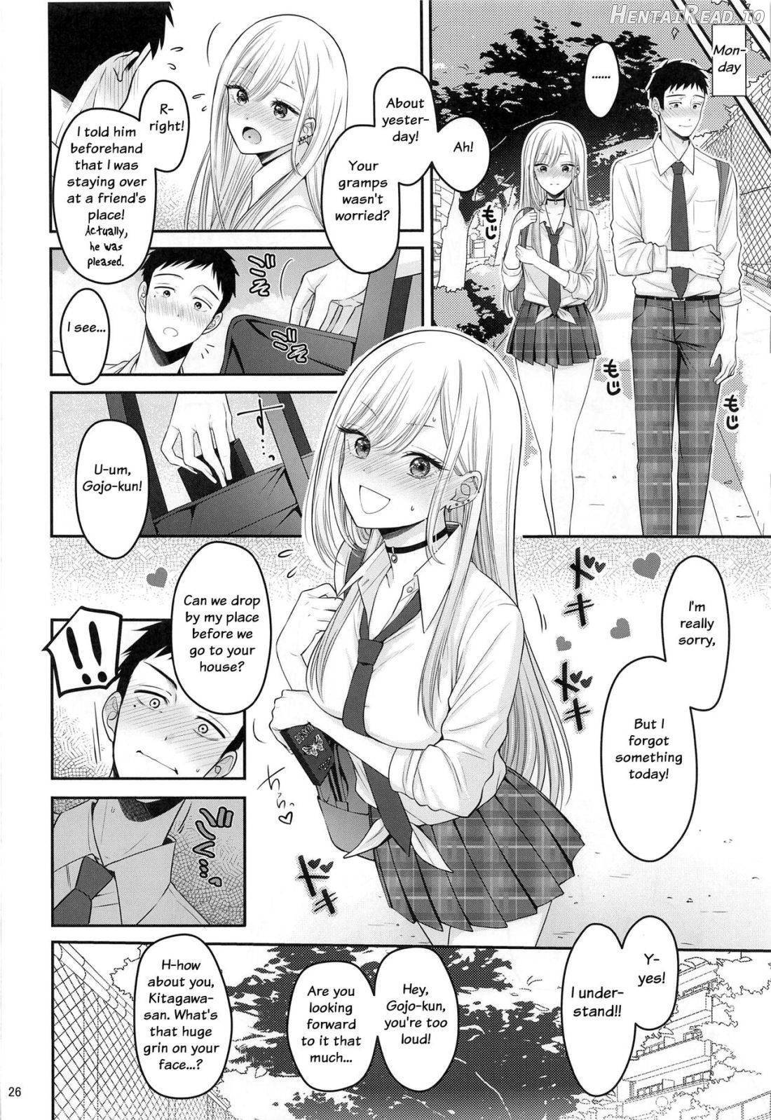 Gojou-kun no Koto ga Daishuki Sugite Yona Yona Hakadotte Ita Koto ga Bareta Ken Chapter 1 - page 26