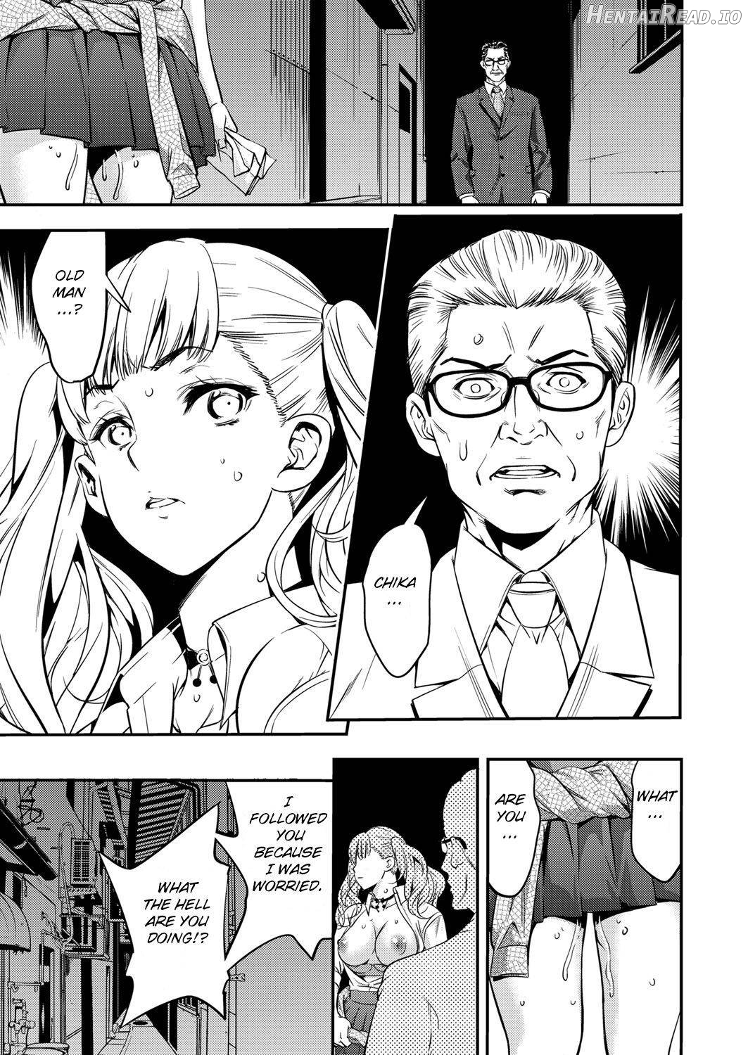 JK Bitch Gyaru ga Enkou o Chichioya ni Okorareta node Kinshin Soukan Shite yatta Chapter 1 - page 9