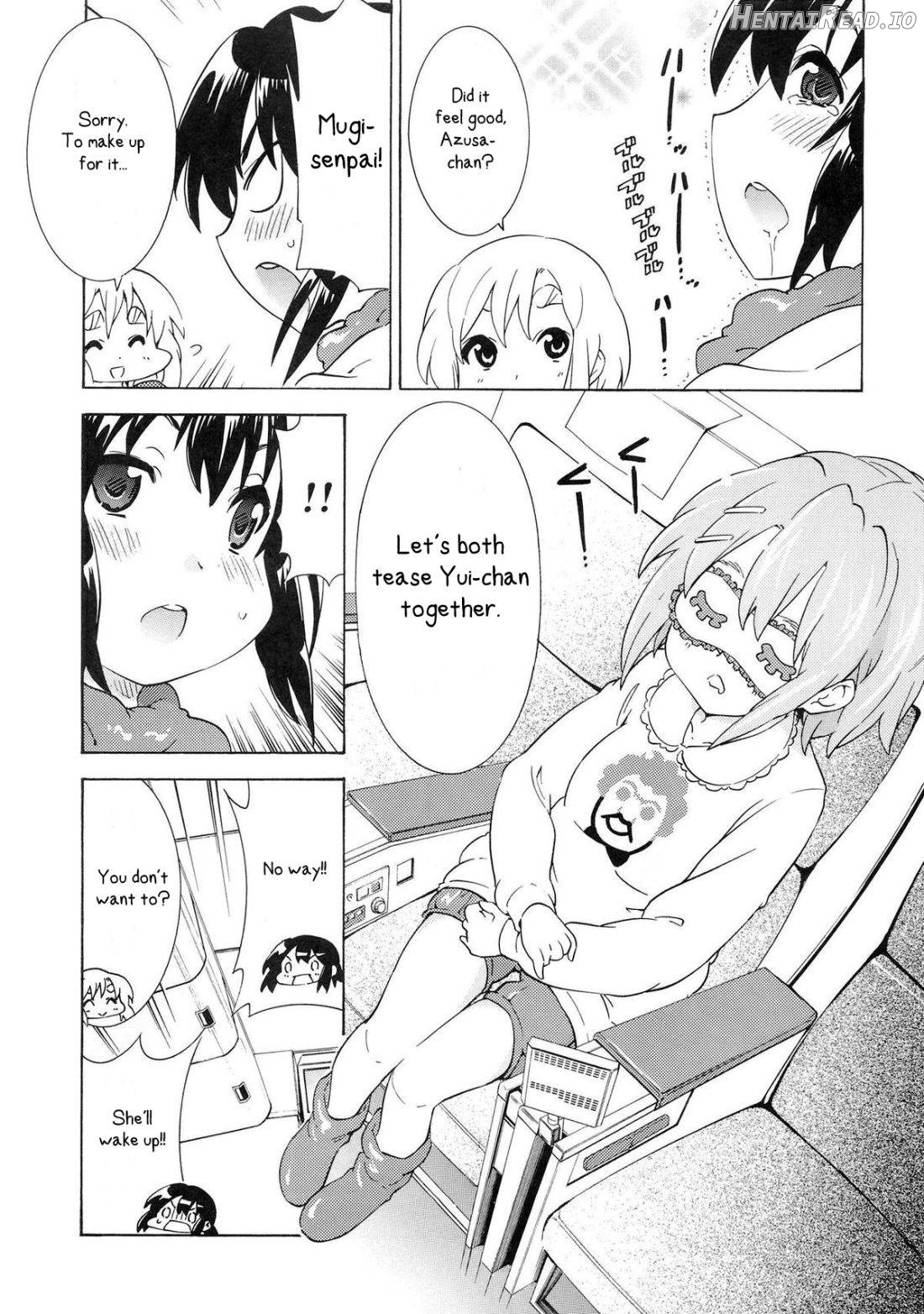 YURI-ON! #4 "Muramura Mugi-chan!" Chapter 1 - page 9
