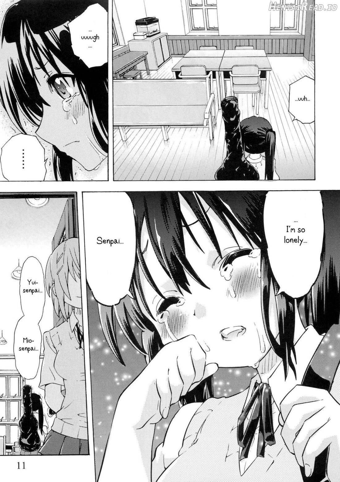 YURI-ON! #1 "Mesomeso Azunyan!" Chapter 1 - page 9