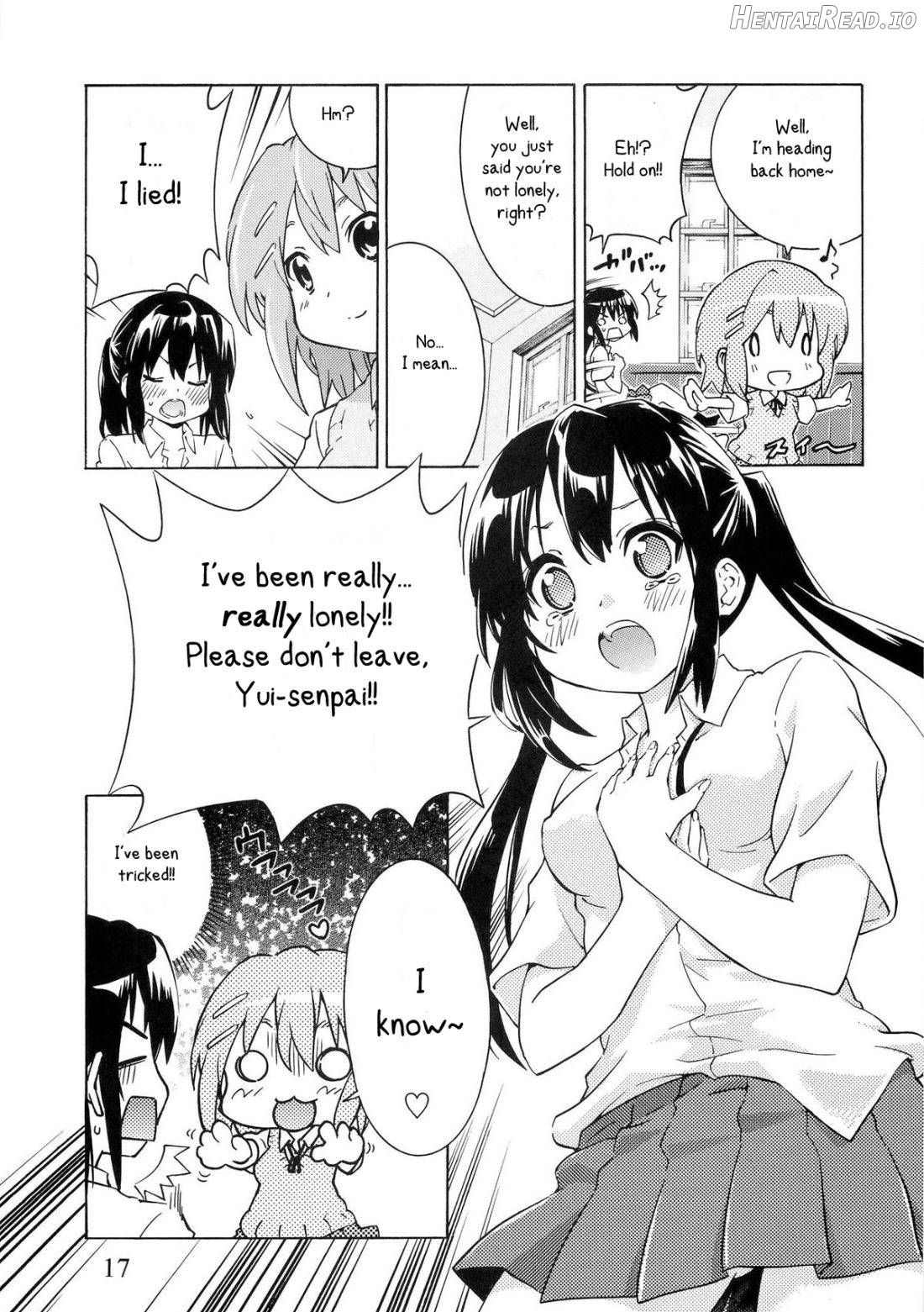 YURI-ON! #1 "Mesomeso Azunyan!" Chapter 1 - page 15