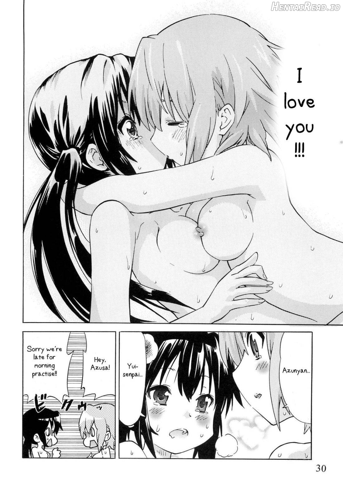 YURI-ON! #1 "Mesomeso Azunyan!" Chapter 1 - page 28