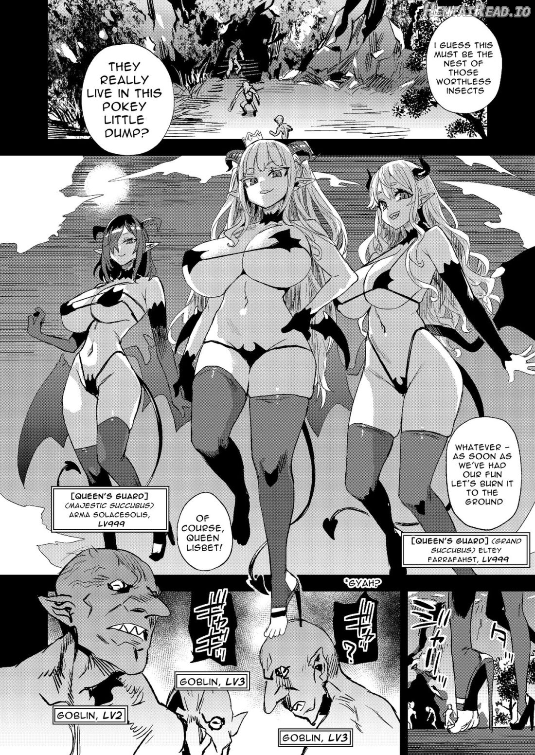 Succubus Joou vs Zako Goblin - Victim Girls R Chapter 1 - page 7
