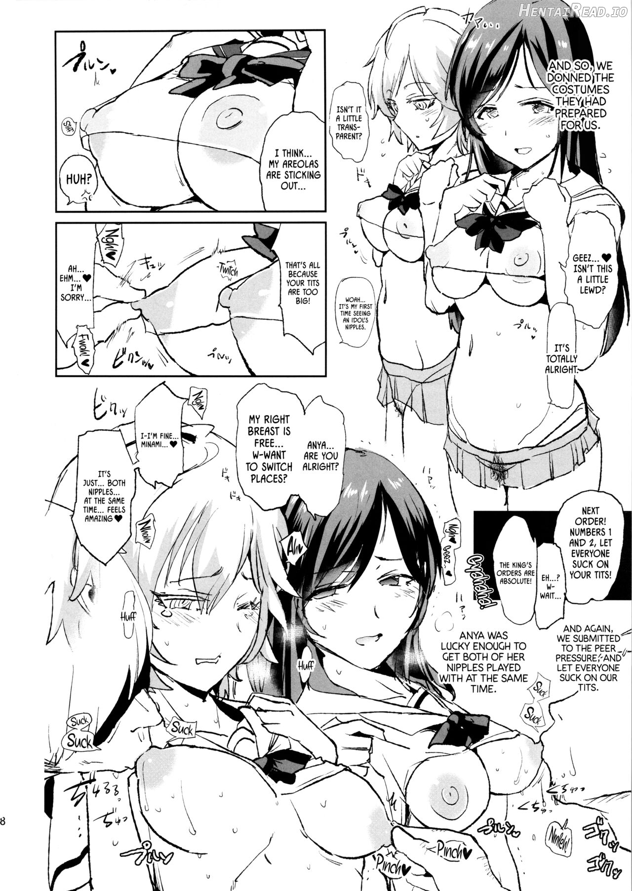 Nitta Minami no Saimin Dosukebe Interview + Omake Paper Chapter 3 - page 7