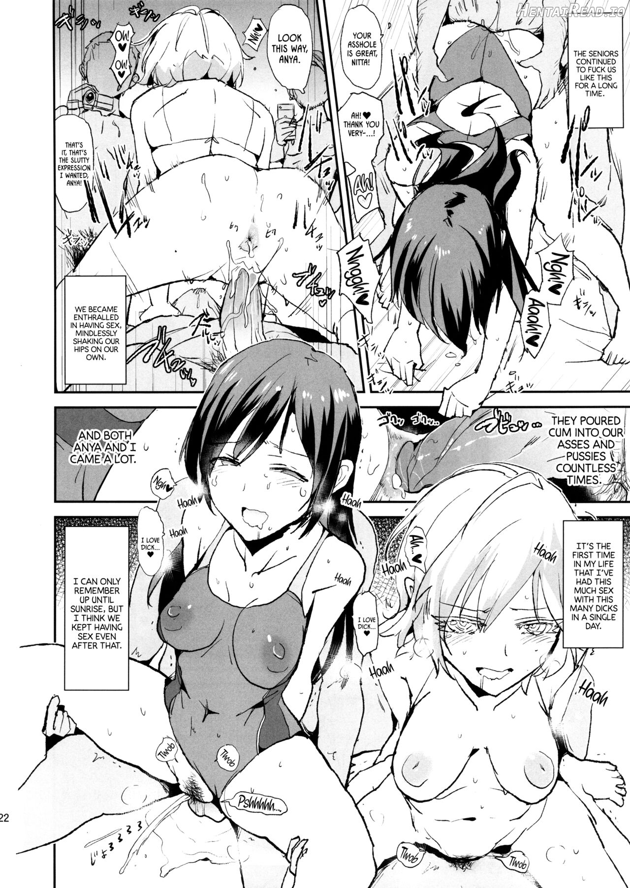 Nitta Minami no Saimin Dosukebe Interview + Omake Paper Chapter 3 - page 21